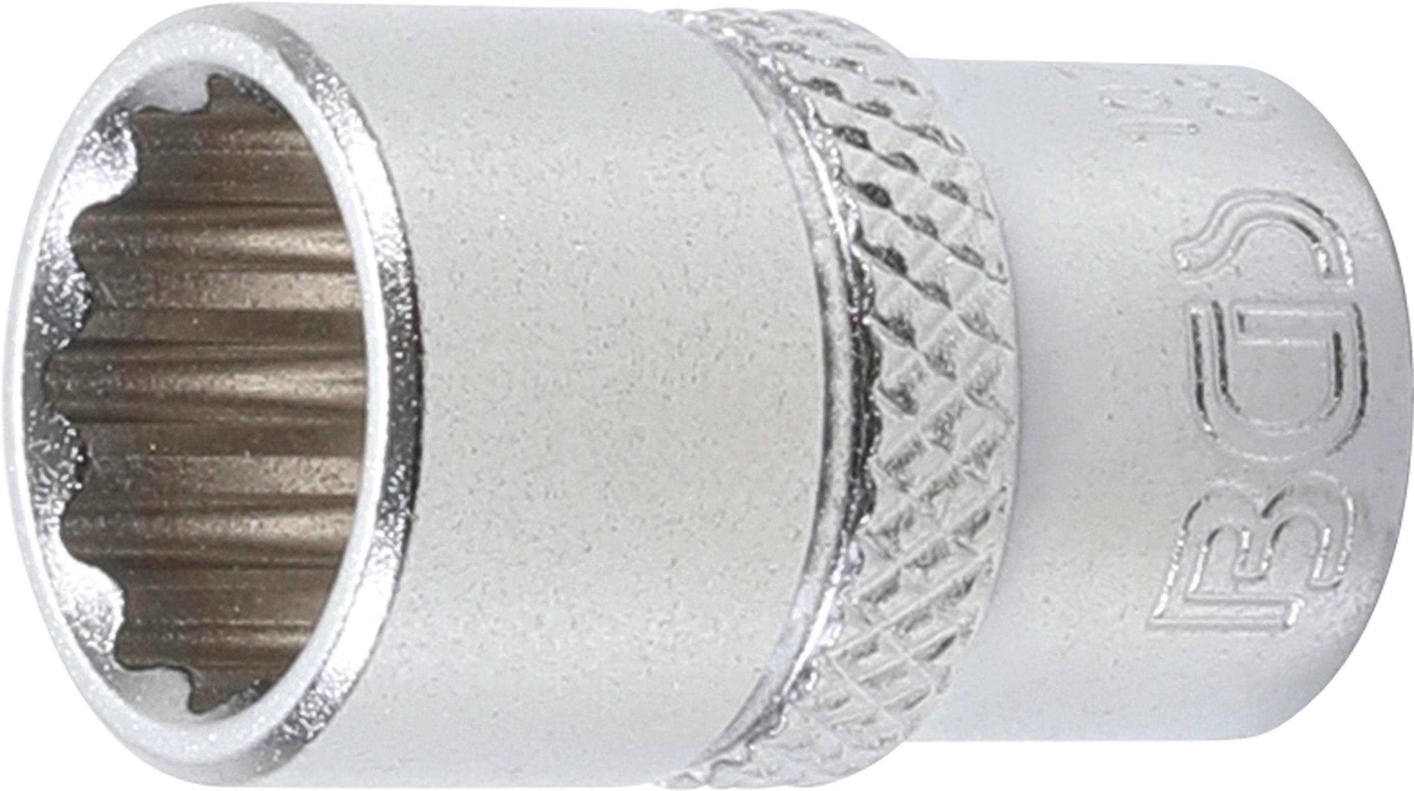 Steckschlüssel-Einsatz Zwölfkant | Antrieb Innenvierkant 6,3 mm (1/4") | SW 11 mm BGS10781