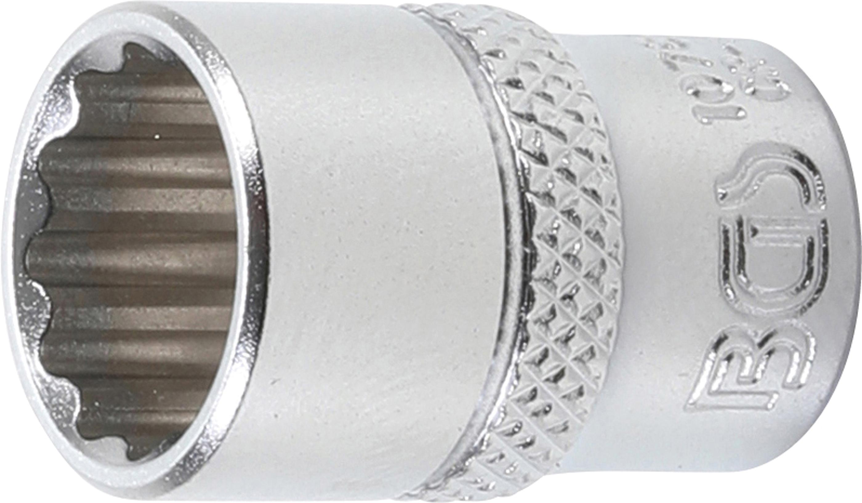 Steckschlüssel-Einsatz Zwölfkant | Antrieb Innenvierkant 6,3 mm (1/4") | SW 12 mm BGS10782