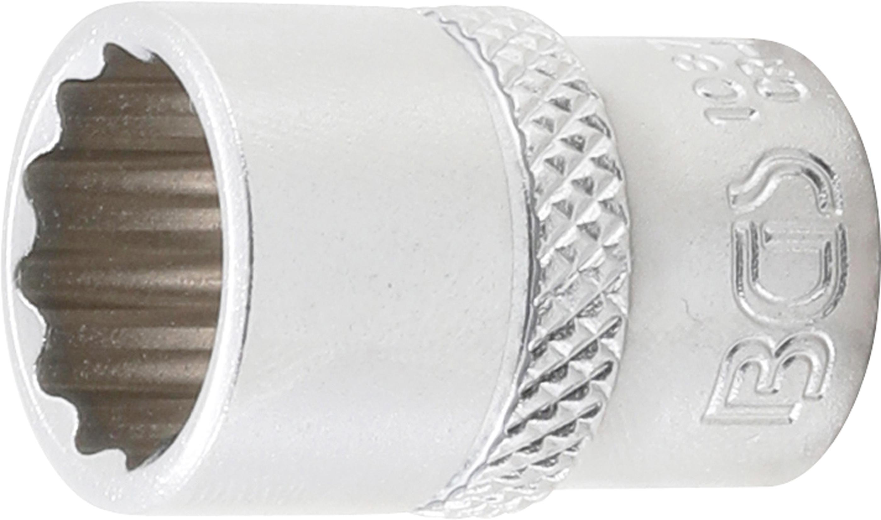 Steckschlüssel-Einsatz Zwölfkant | Antrieb Innenvierkant 6,3 mm (1/4") | SW 15/32" BGS10879