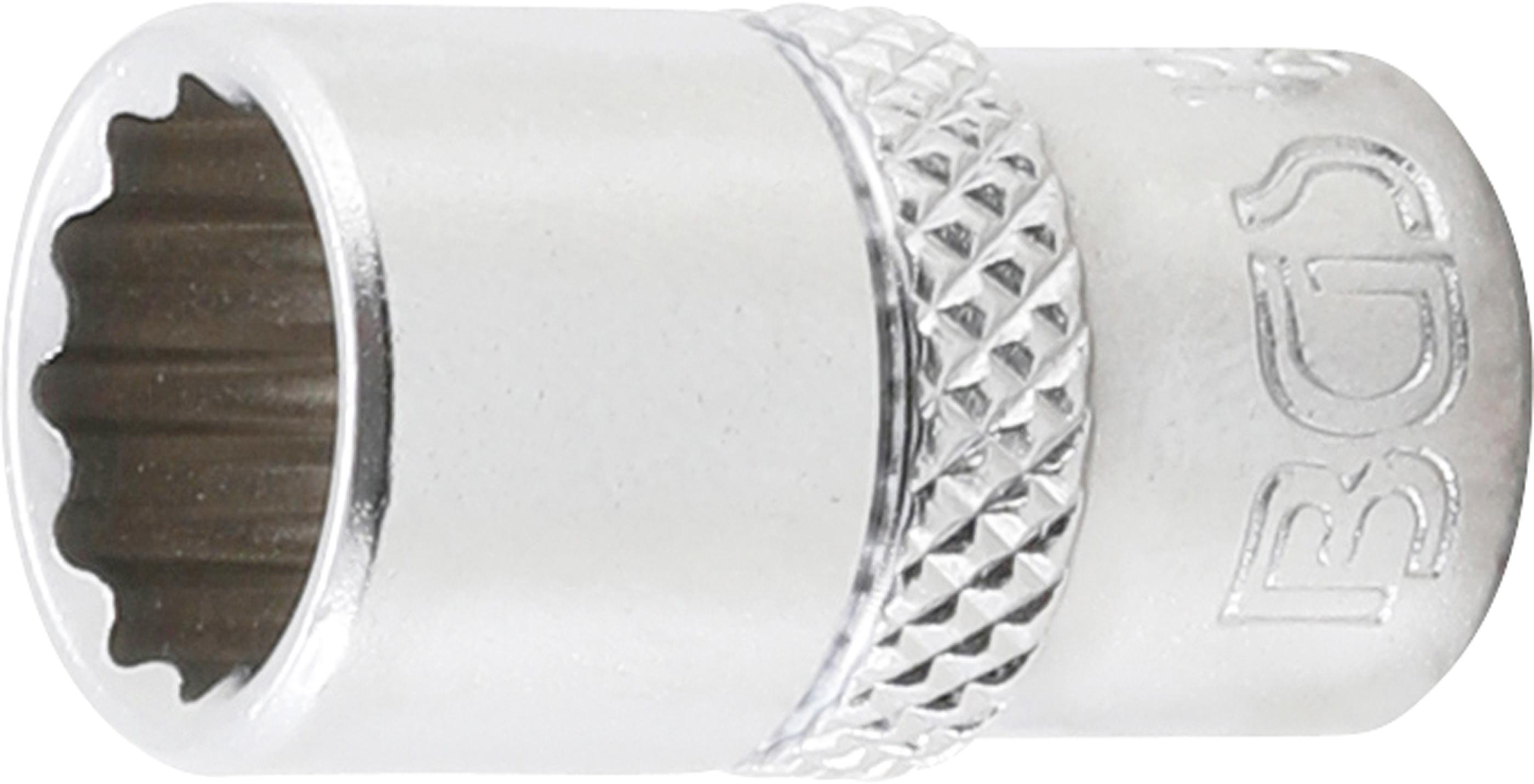 Steckschlüssel-Einsatz Zwölfkant | Antrieb Innenvierkant 6,3 mm (1/4") | SW 3/8" BGS10877