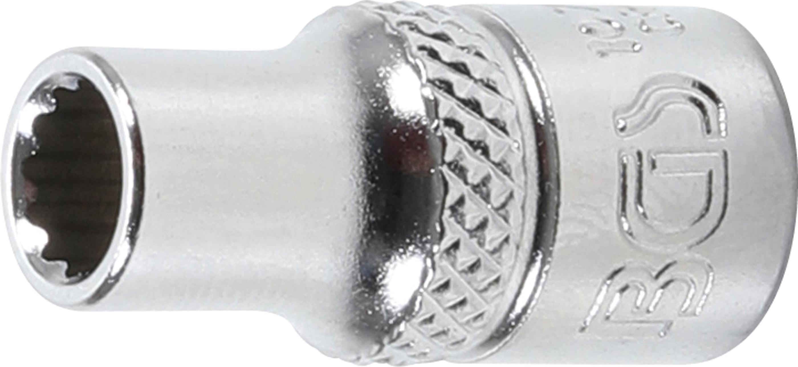 Steckschlüssel-Einsatz Zwölfkant | Antrieb Innenvierkant 6,3 mm (1/4") | SW 5,5 mm BGS10772