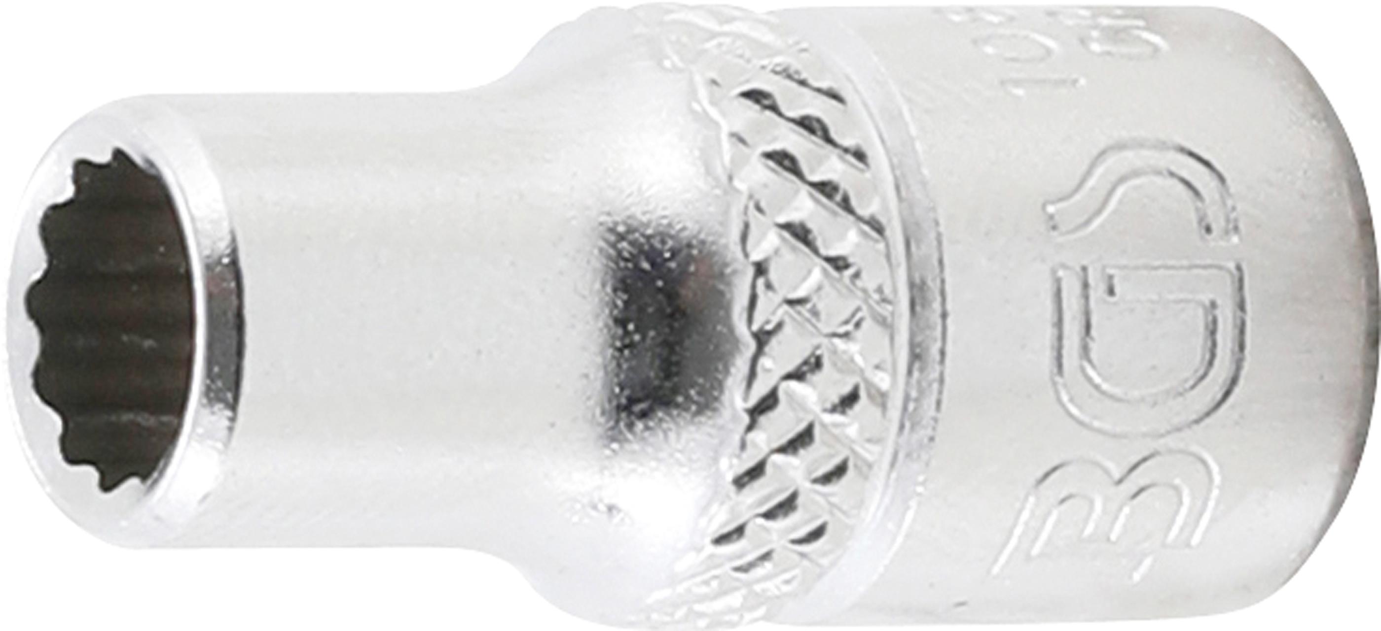 Steckschlüssel-Einsatz Zwölfkant | Antrieb Innenvierkant 6,3 mm (1/4") | SW 7/32" BGS10872