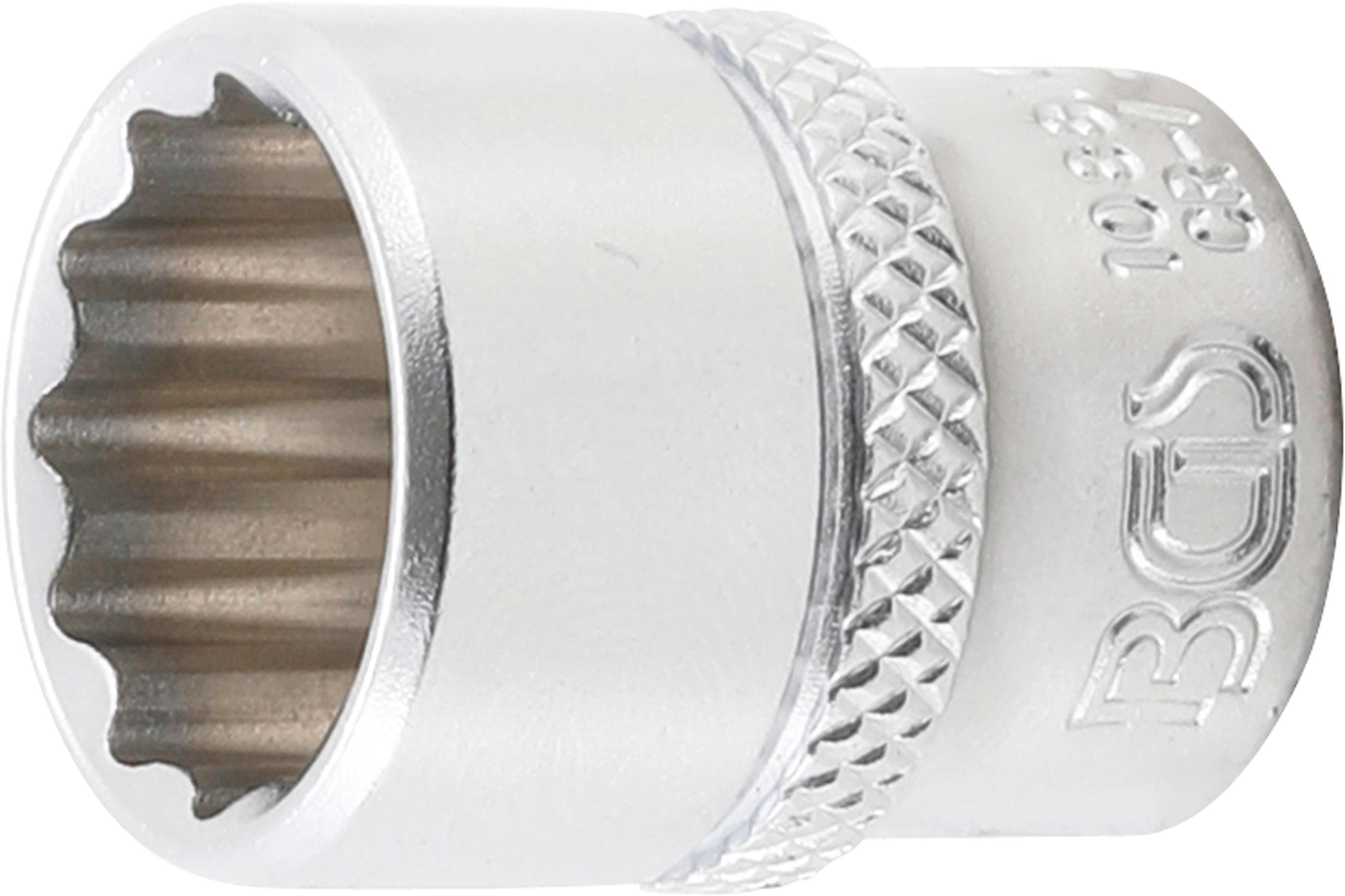 Steckschlüssel-Einsatz Zwölfkant | Antrieb Innenvierkant 6,3 mm (1/4") | SW 9/16" BGS10881