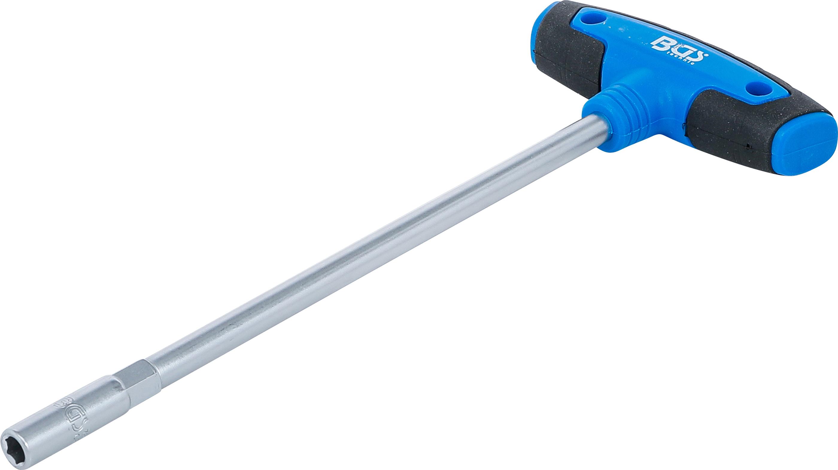 Steckschlüssel mit T-Griff, Sechskant | SW 7 mm BGS7807