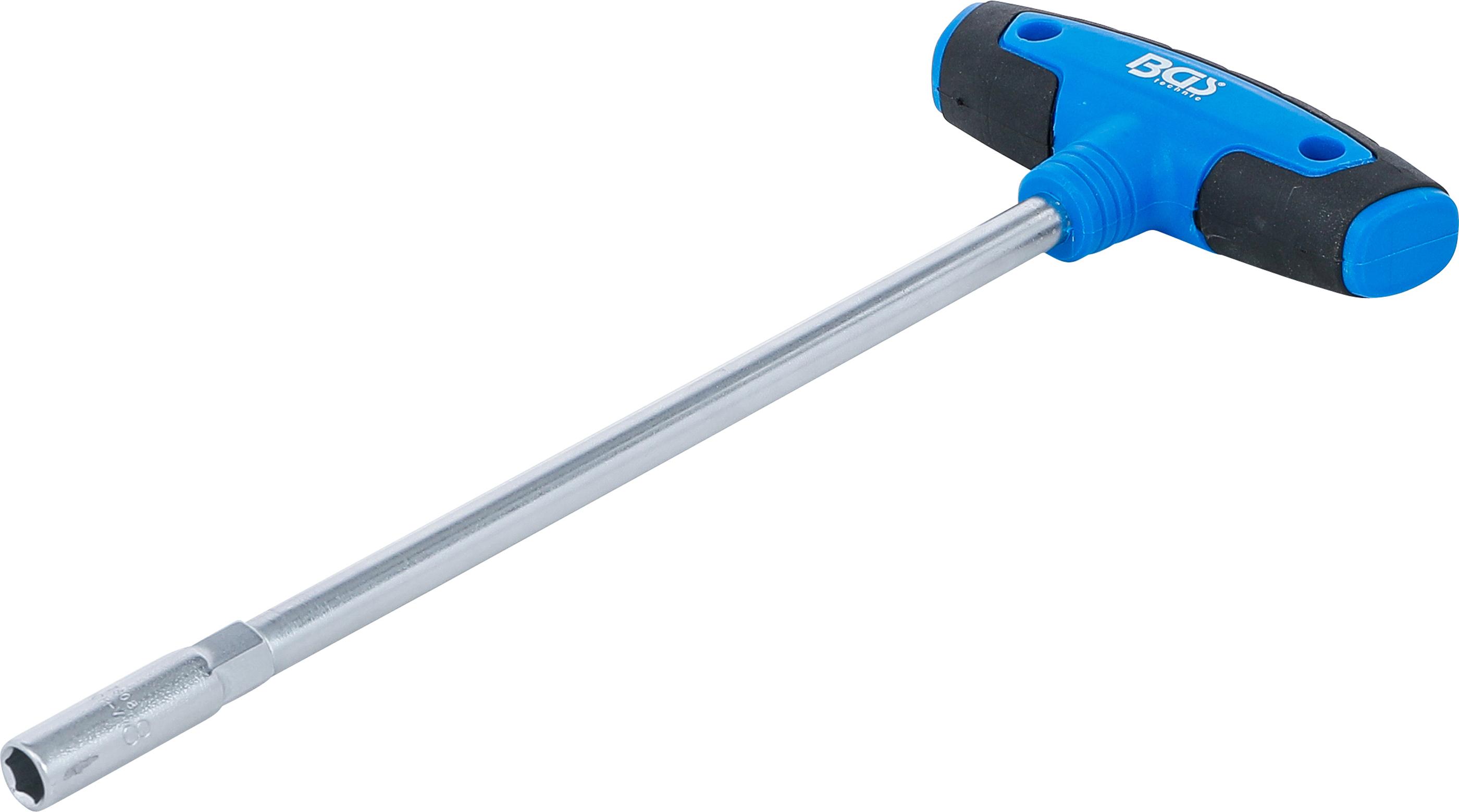 Steckschlüssel mit T-Griff, Sechskant | SW 8 mm BGS7808