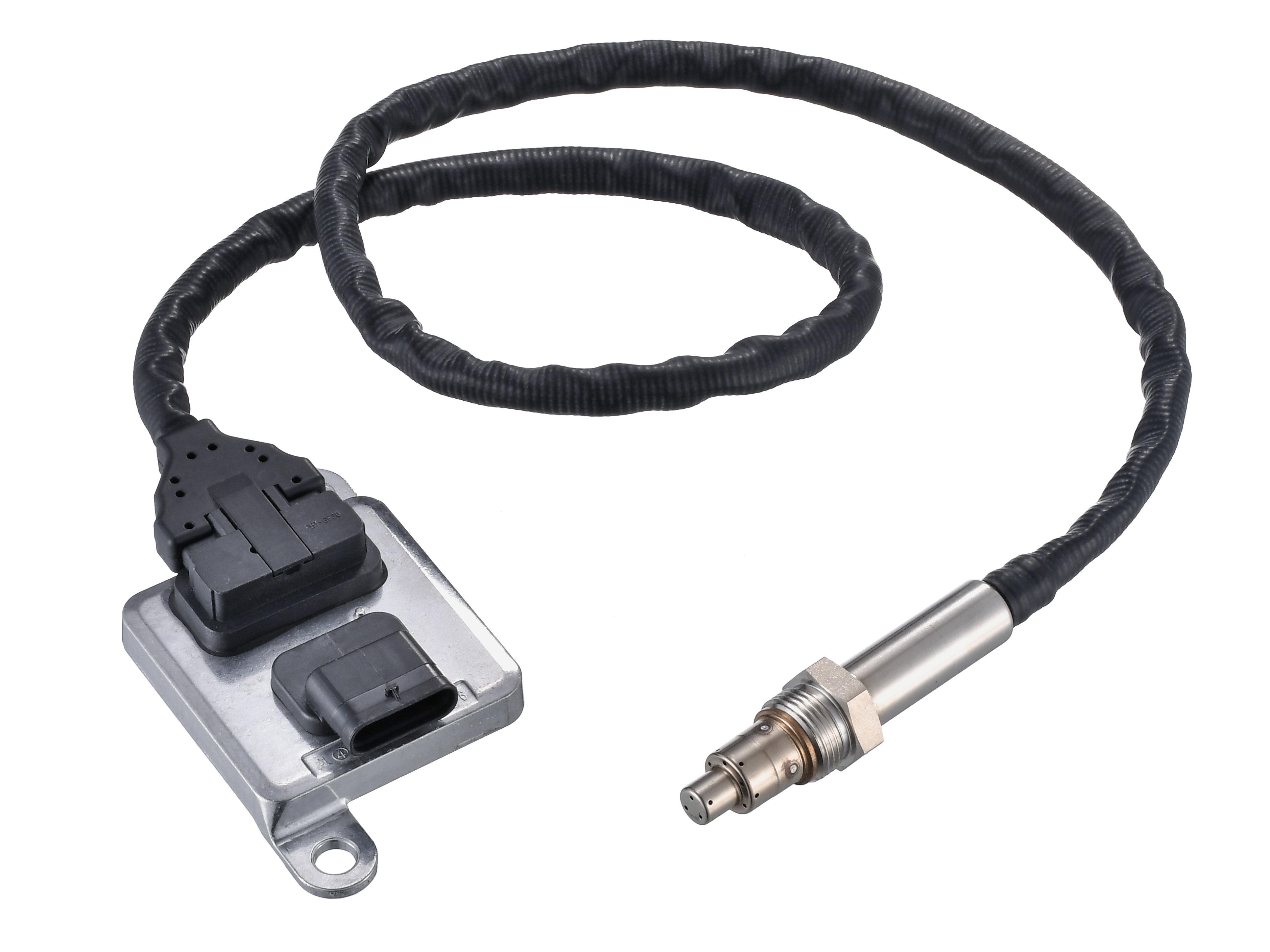 Stickoxid Sensor NOx Katalysator Abgas Emissionssensor 5WK9 7253, 04L 907 807 R passend für VW