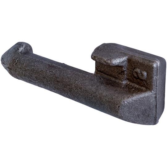 Suer Scharnierbolzen, wie 6550N, rechts, z. Anschweißen, roh 215111731 Suer