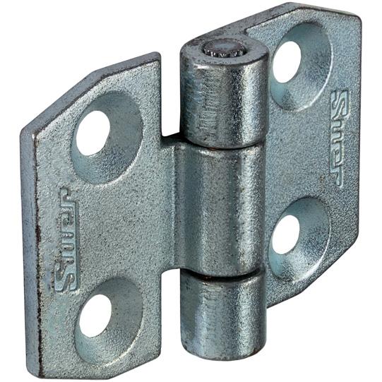 Suer Seitentürscharnier, verzinkt, L=70 mm, B=50 mm, H=6,5 mm 340111722 Suer