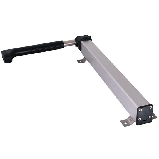 Suer Türfeststeller, Gehäuse Alu eloxiert, Haltearm rostfrei 215131959 Suer