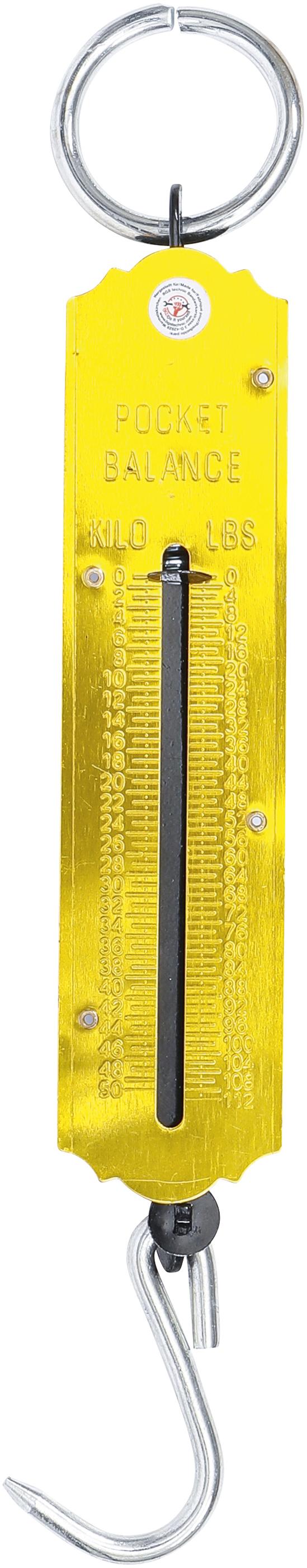 Taschenfederwaage | bis 50 kg BGS8034