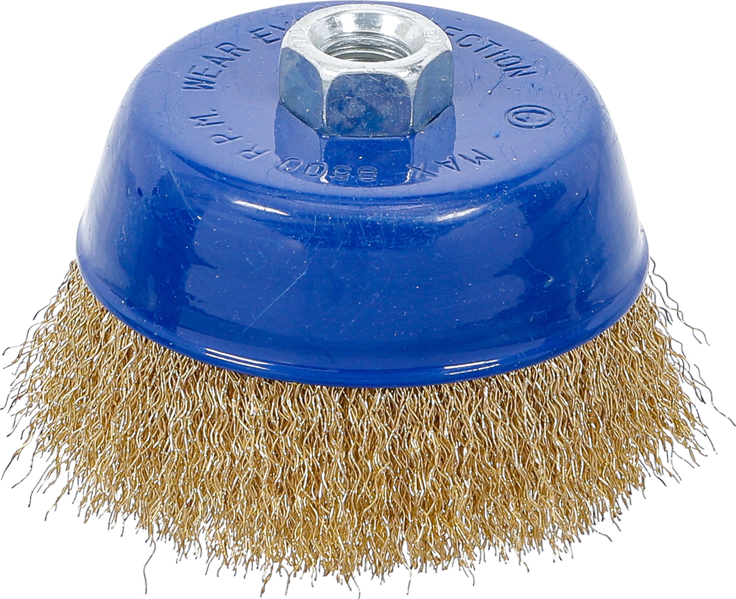 Topfbürste | Aufnahme M14 x 2,0 | Ø 100 x 67 mm BGS3987