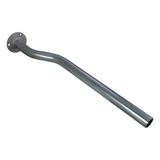 Tragrohr mit Flansch, 40 x 4x 700 mm, verzinkt, gekröpft 125381328 Suer