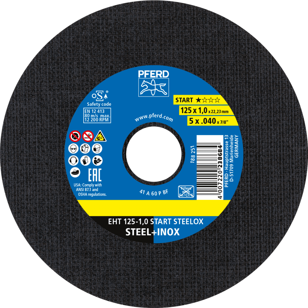 EHT 125-1,0 START STEELOX  (50) 4007220229569