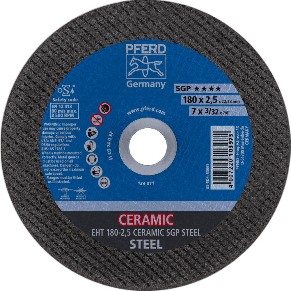 TRENN EHT 180-2,5 CERAMIC SGP STEEL 4007220103975