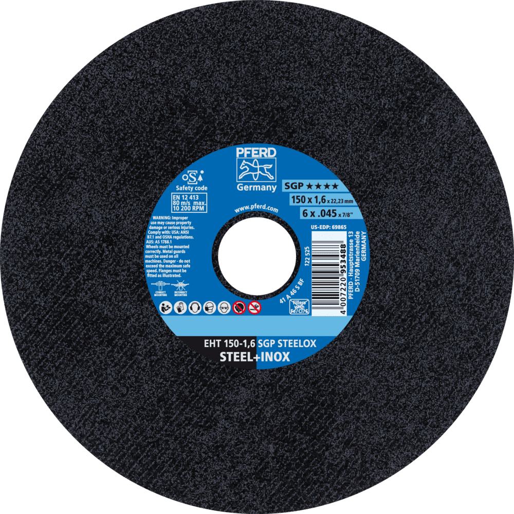 TRENNSCHEIBE EHT 150-1,6 SGP STEELOX 4007220953488