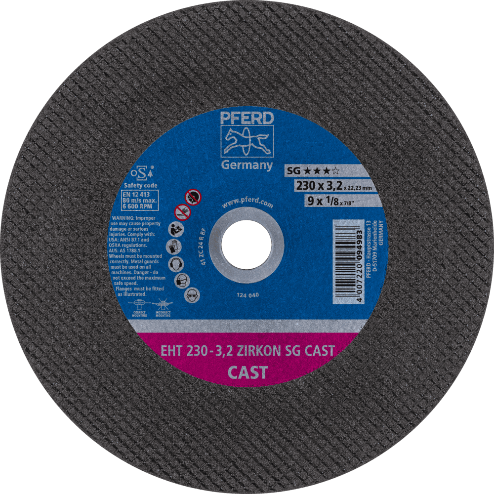 TRENNSCHEIBE EHT 230-3,2 ZIRKON SG CAST 4007220094983
