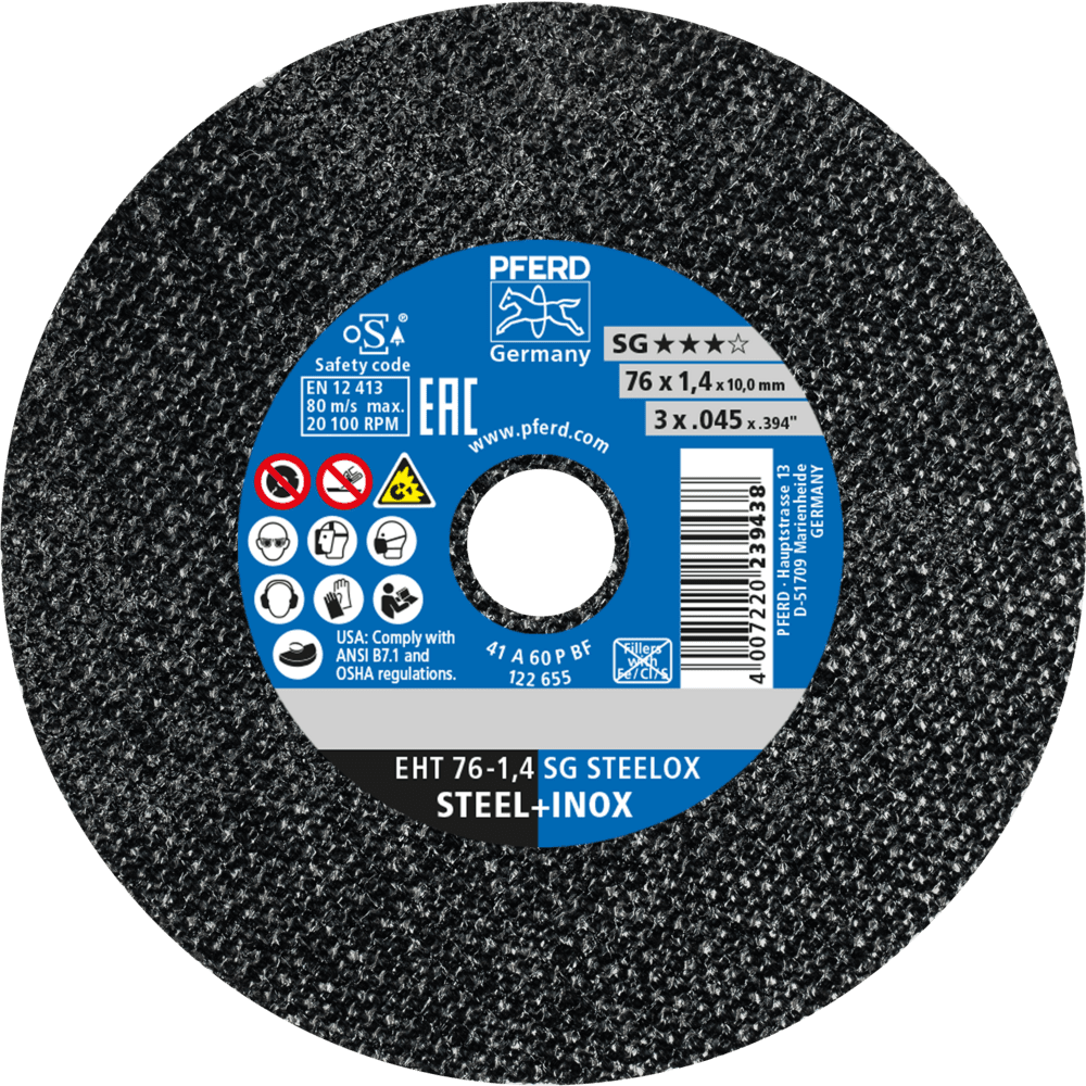 TRENNSCHEIBE EHT 76-1,4 SG STEELOX/10 4007220165836