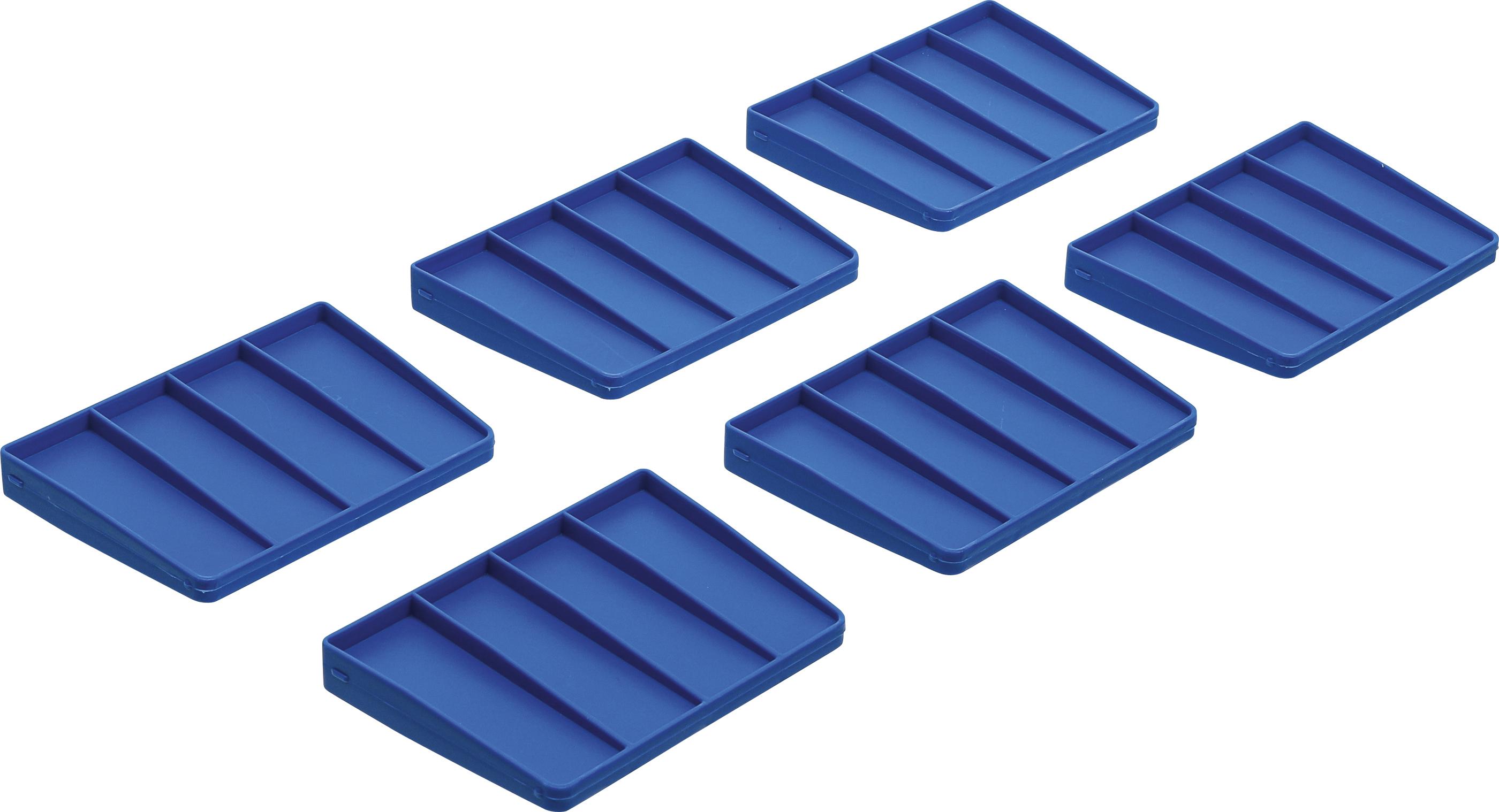 Trennstege für Werkzeug-Tragekasten | Kunststoff | 6-tlg. BGS70222