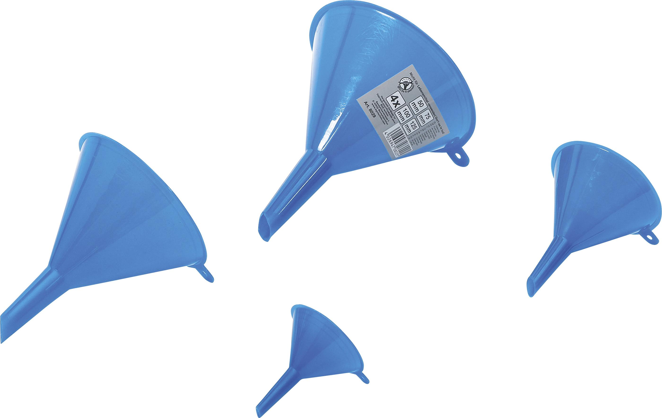 Trichter-Satz | Ø 50 - 125 mm | 4-tlg. BGS8029