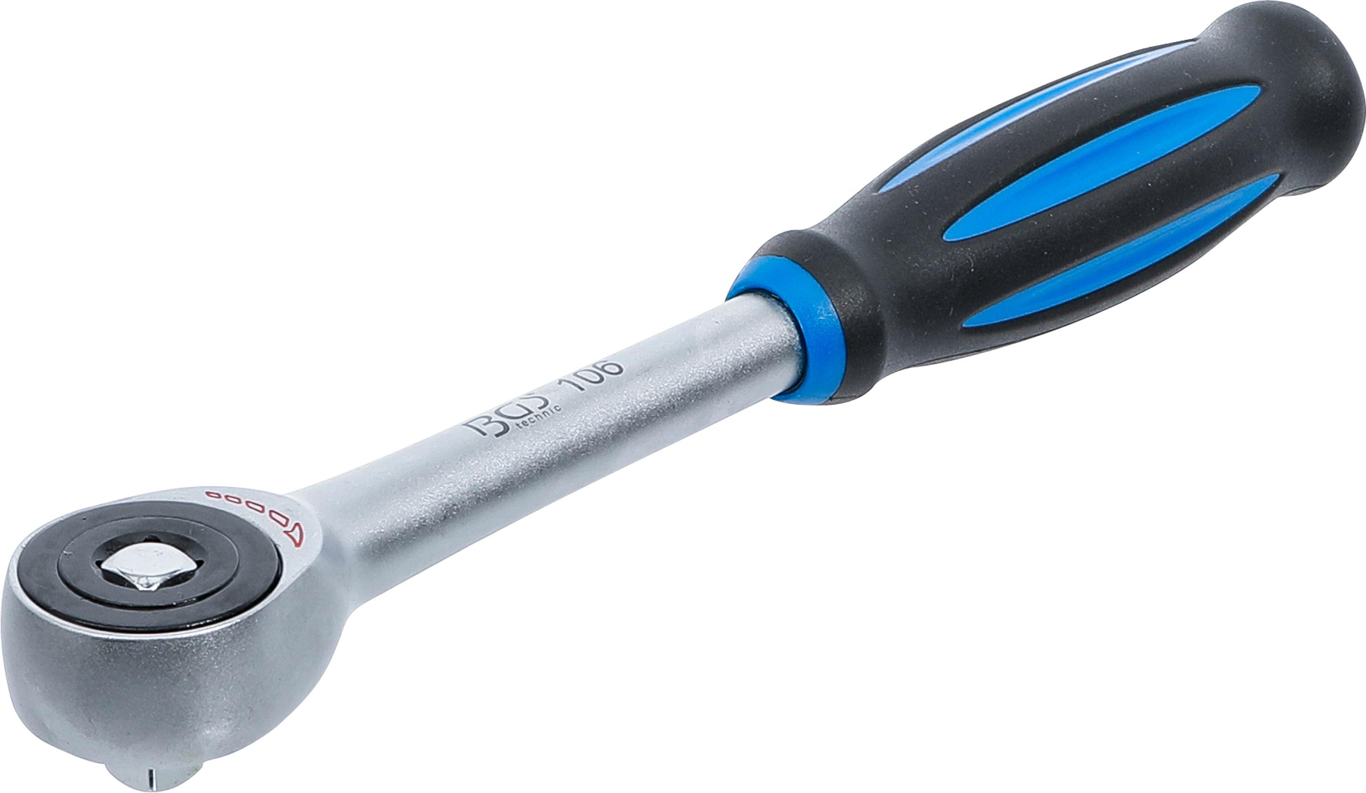 Umschaltknarre mit Drehgriff | Abtrieb Außenvierkant 10 mm (3/8") BGS106