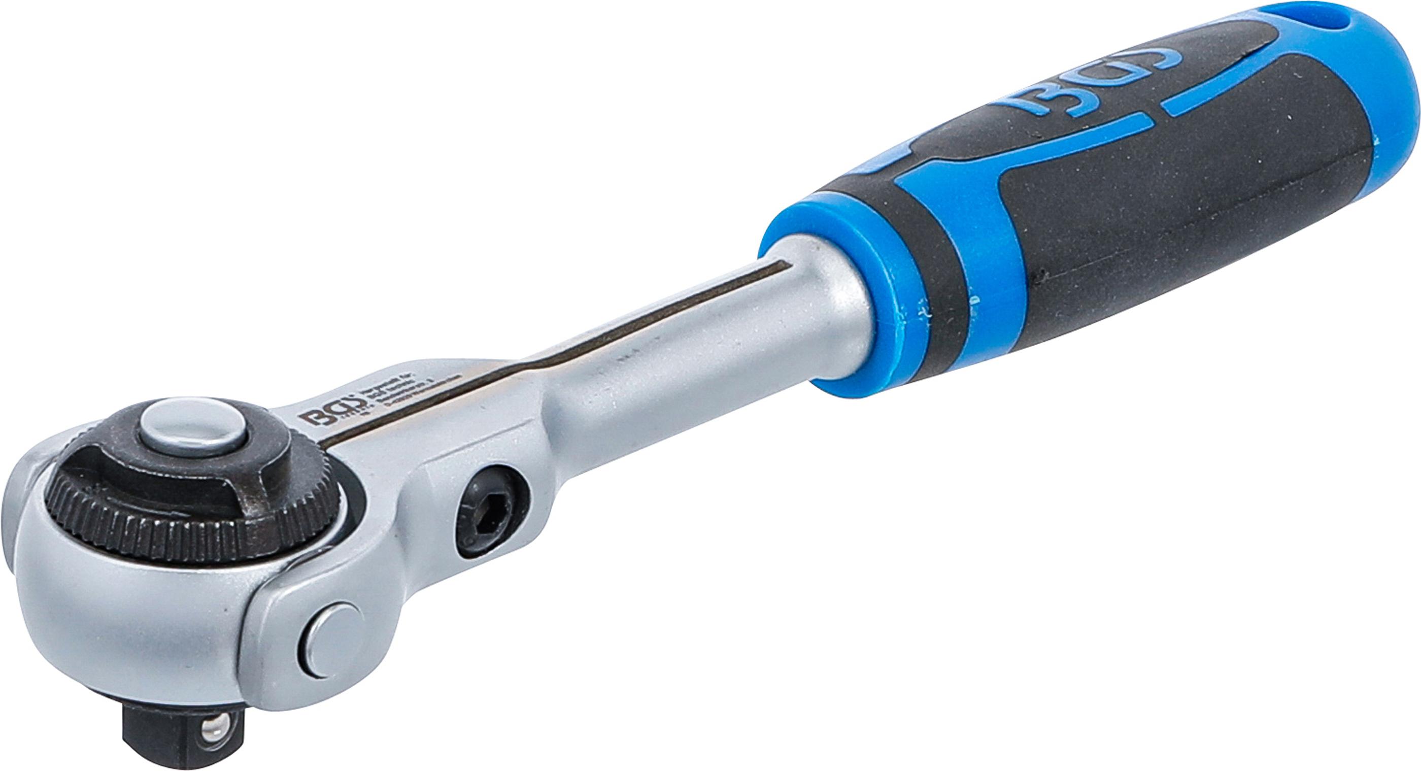 Umschaltknarre mit Kugelkopf | Abtrieb Außenvierkant 10 mm (3/8") BGS113