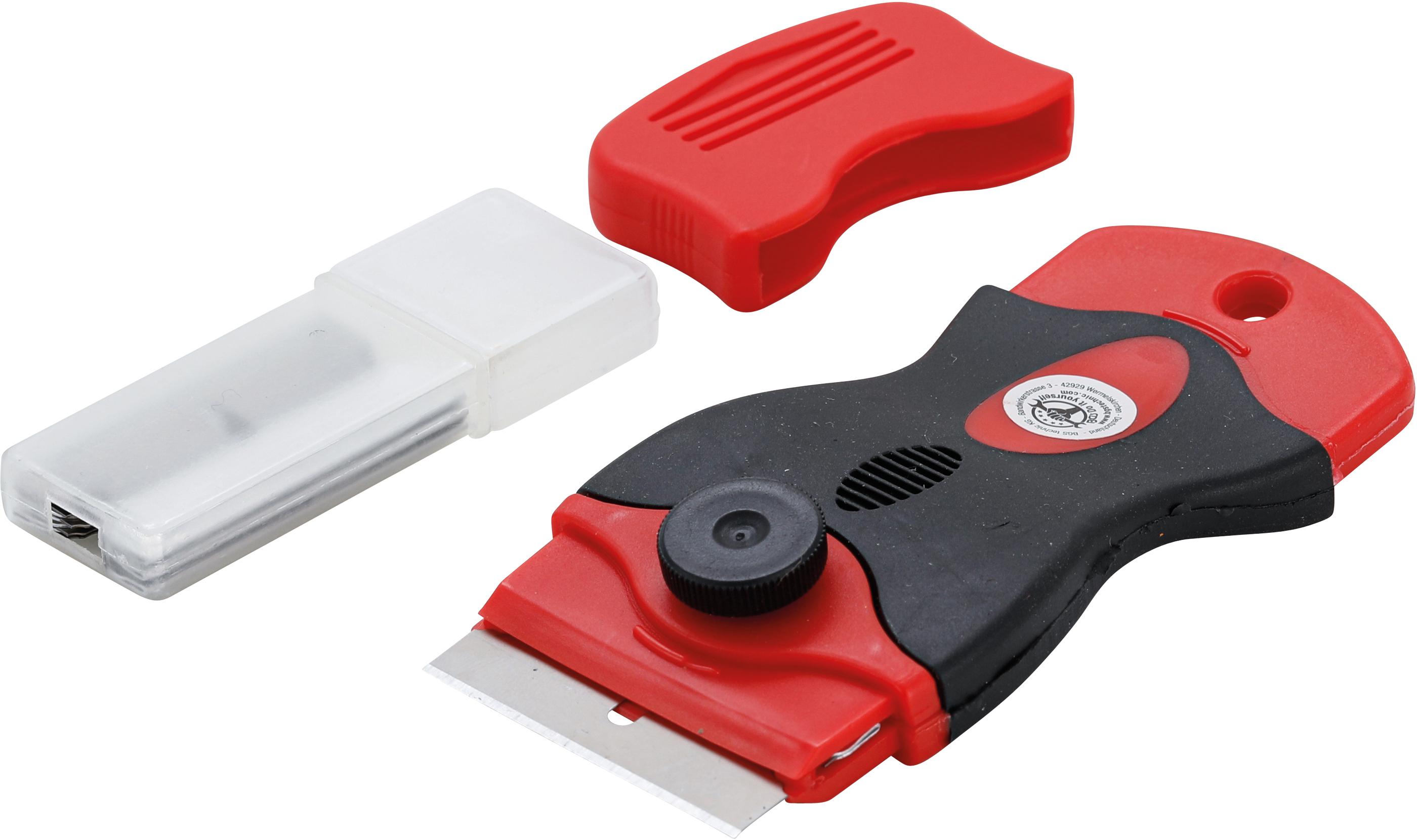 Universal-Schaber | 38 mm | mit 5 Klingen BGS85816