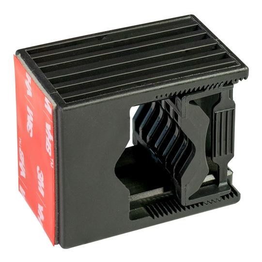 Universalschelle Niesta m. Klebepad, Kunststoff,Klemmber.8-25mm 245540001 Suer