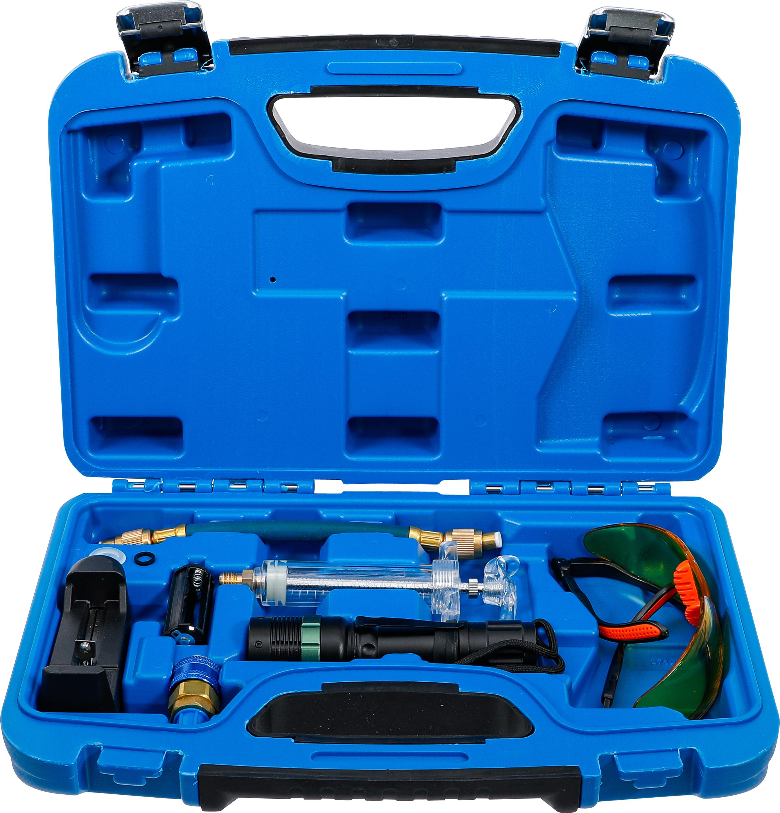 UV-Lecksuch-Taschenlampen-Satz mit Zubehör | für Klimaanlagen BGS3710