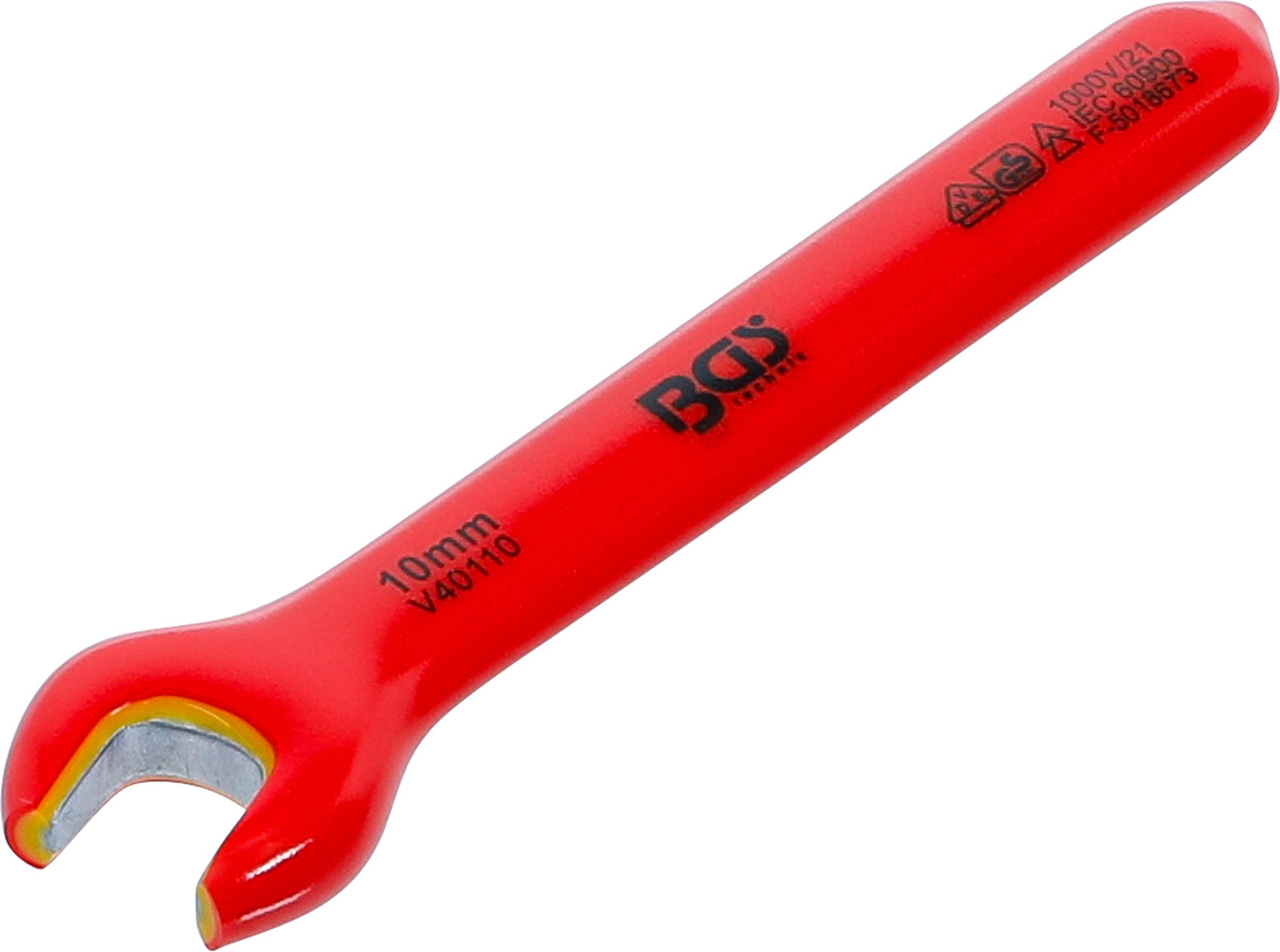 VDE-Einmaulschlüssel | SW 10 mm BGS71060