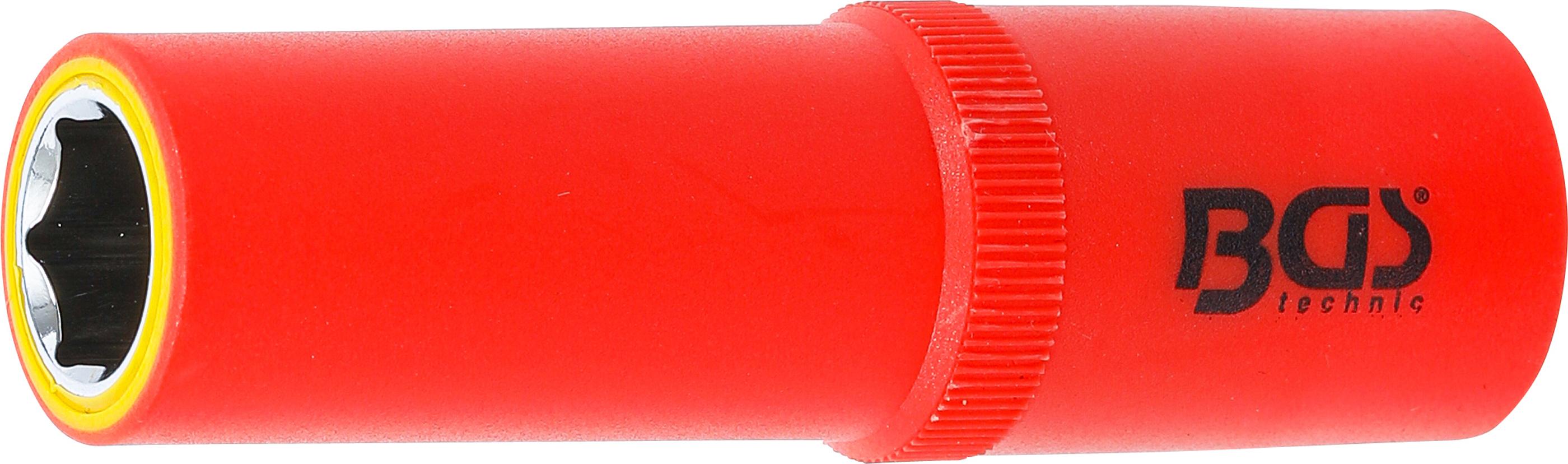 VDE-Steckschlüssel-Einsatz Sechskant | Antrieb Innenvierkant 12,5 mm (1/2") | SW 14 mm BGS72064