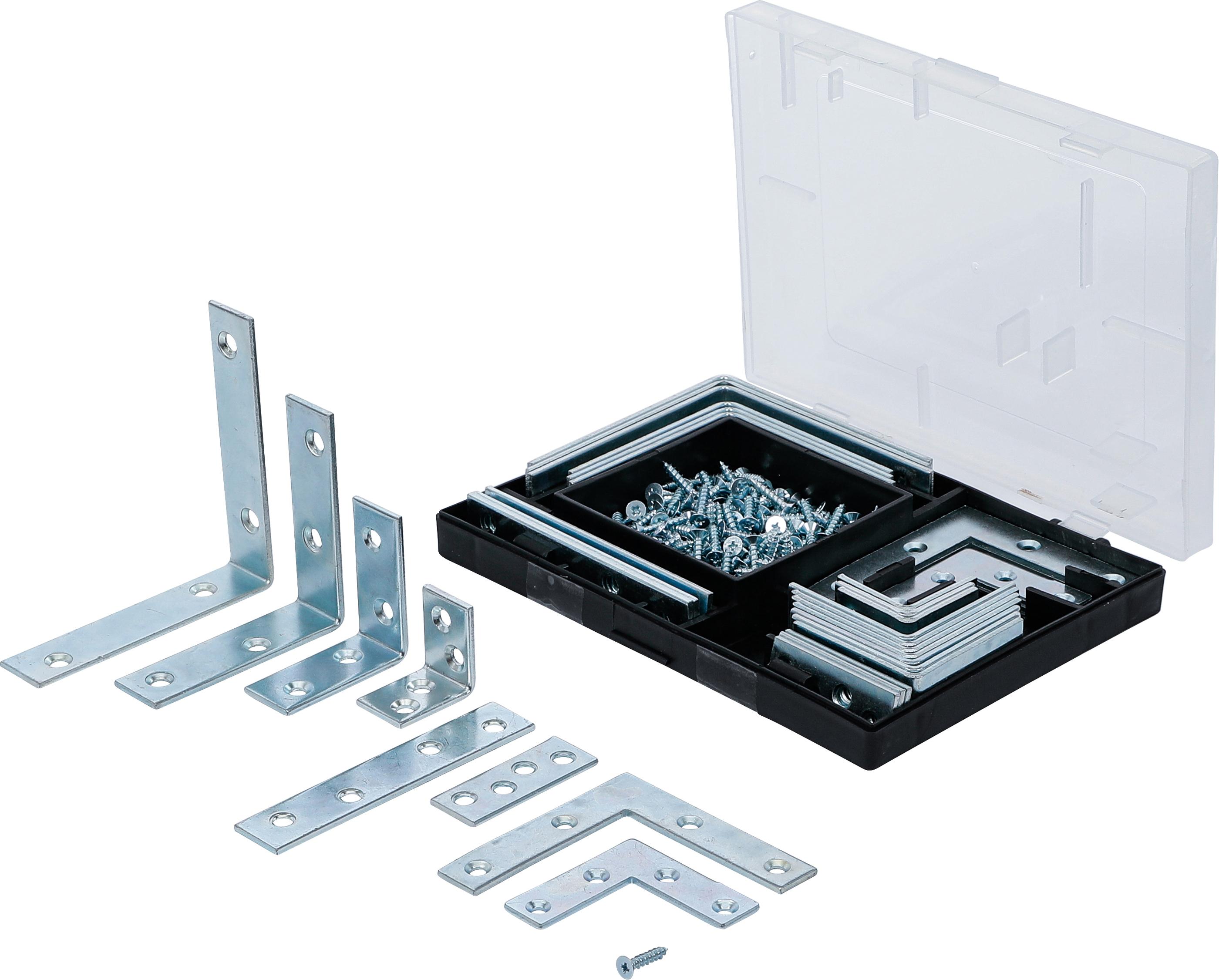 Verbindungsblech-Satz | 180-tlg. BGS80920