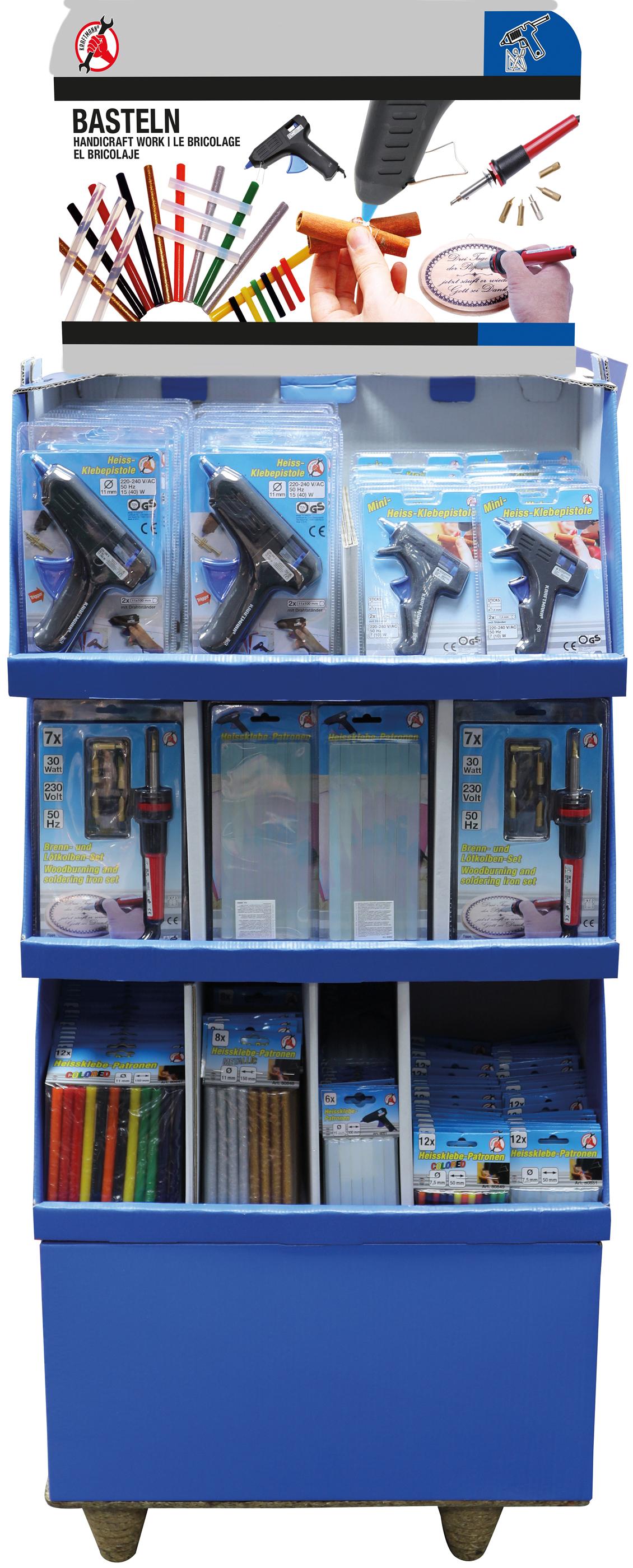 Verkaufsdisplay | 1/4 Palette | Basteln | 233-tlg. BGS89961