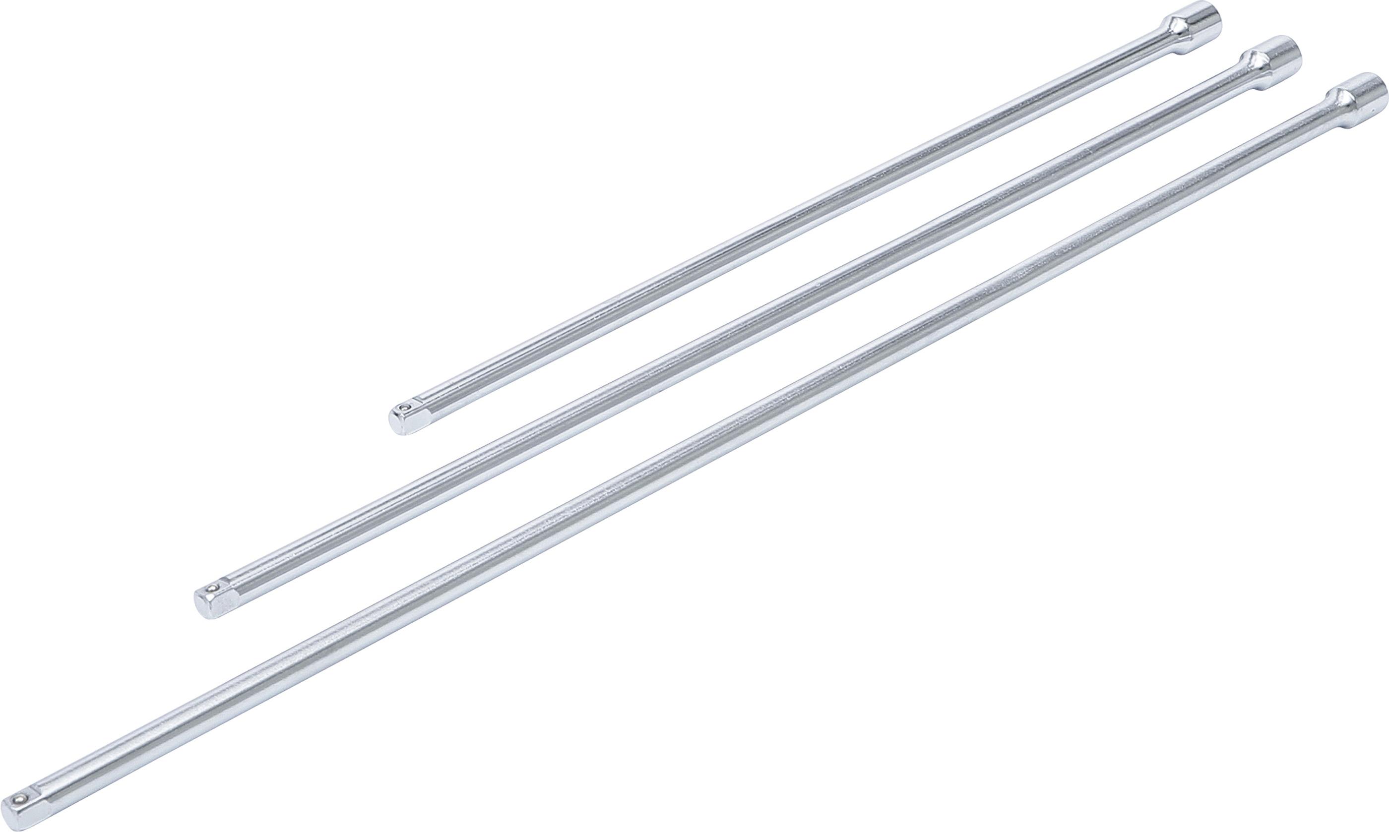 Verlängerungs-Satz | 6,3 mm (1/4") | 300 / 380 / 450 mm | 3-tlg. BGS92235