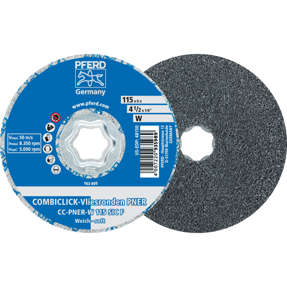 VLIESRONDEN CC-PNER W 115 SIC F 4007220935989