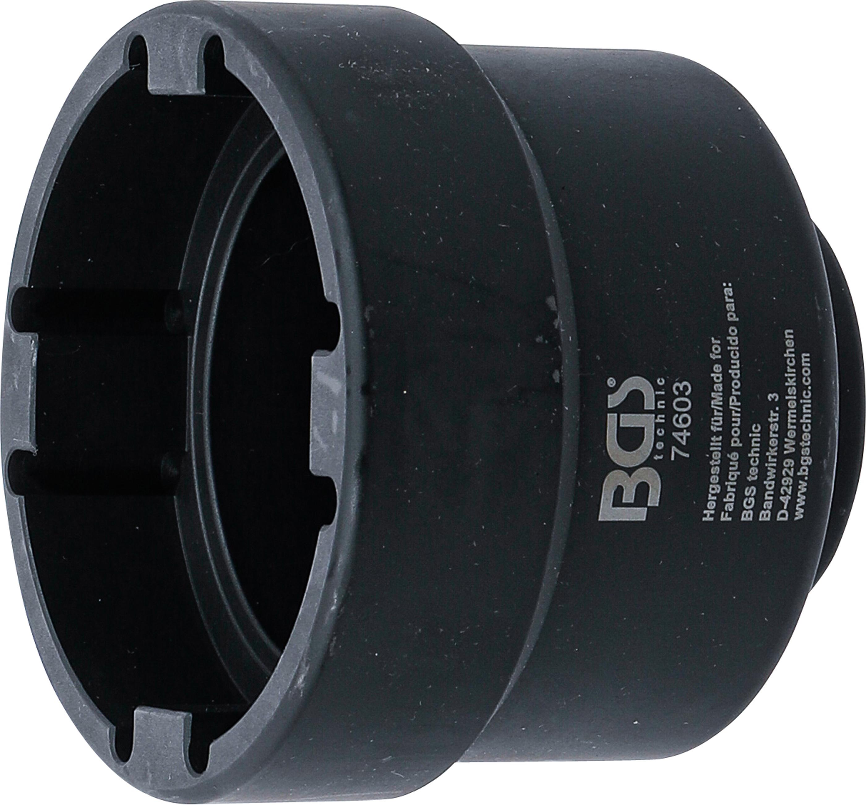 Vorderrachs-Nutmuttern-Schlüssel | Zapfen innen liegend | für DAF (LF 45) 12T BGS74603