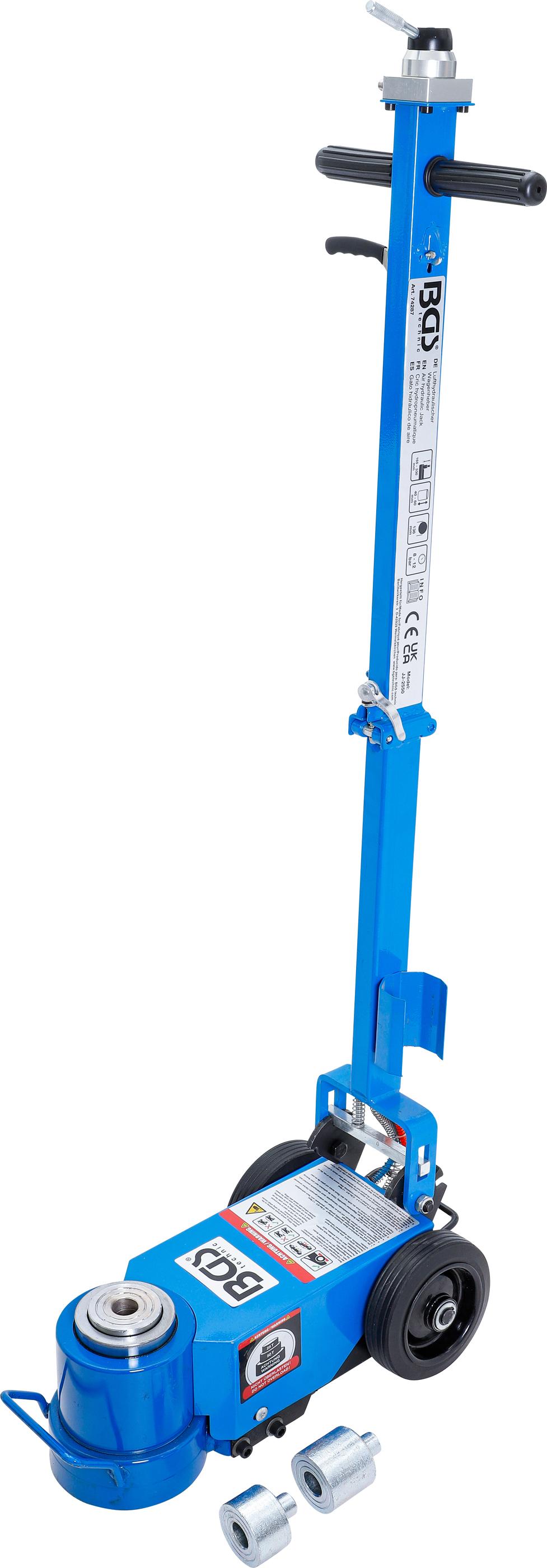 Wagenheber | lufthydraulisch | fahrbar | 25 / 50 t BGS74287