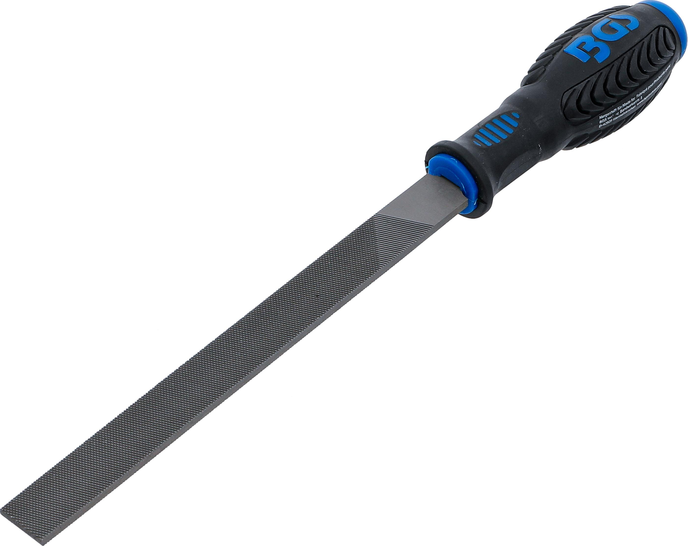 Werkstattfeile | flachstumpf | Hieb 1 | 200 mm BGS6550