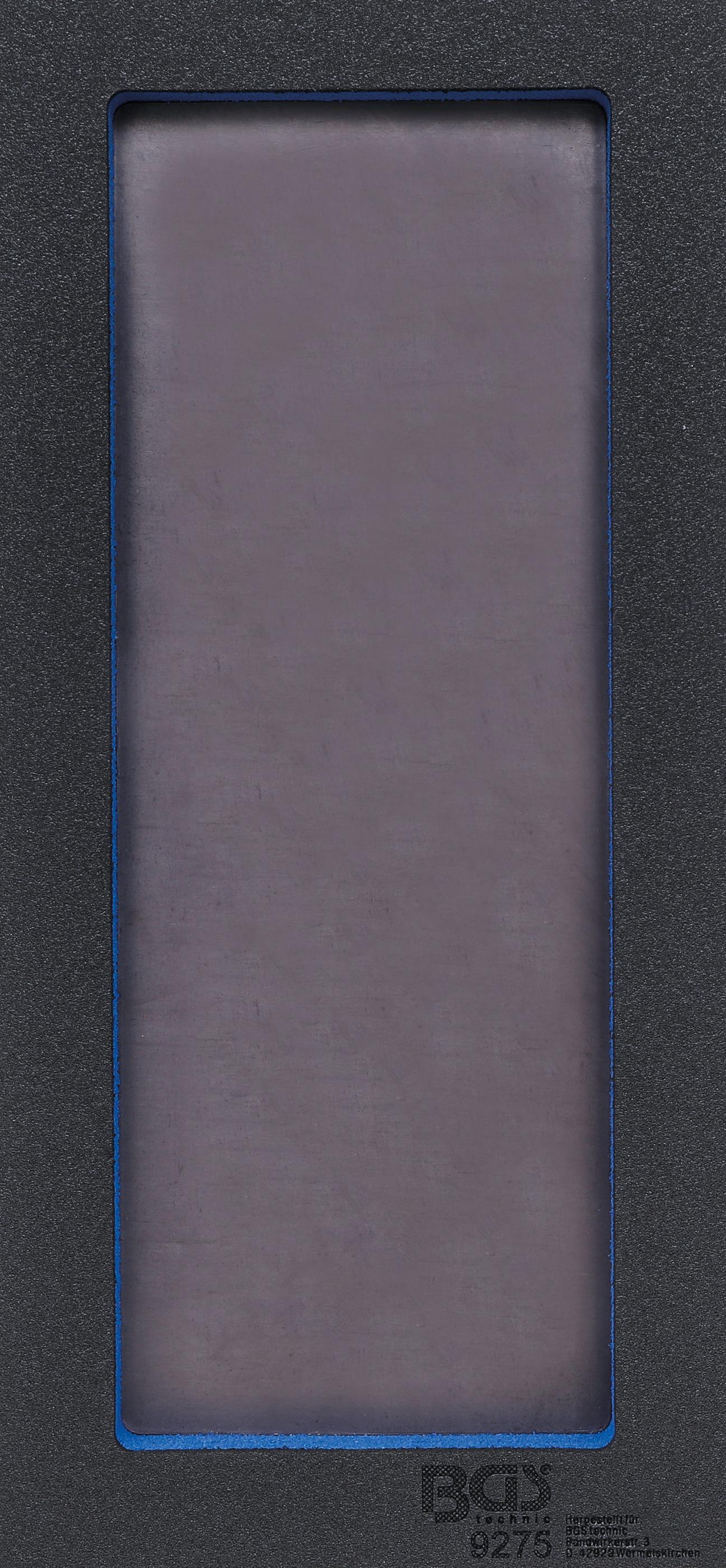 Werkstattwageneinlage 1/3: Ablagefach mit magnetischer Bodenplatte | 129 x 348 x 14 mm BGS9275