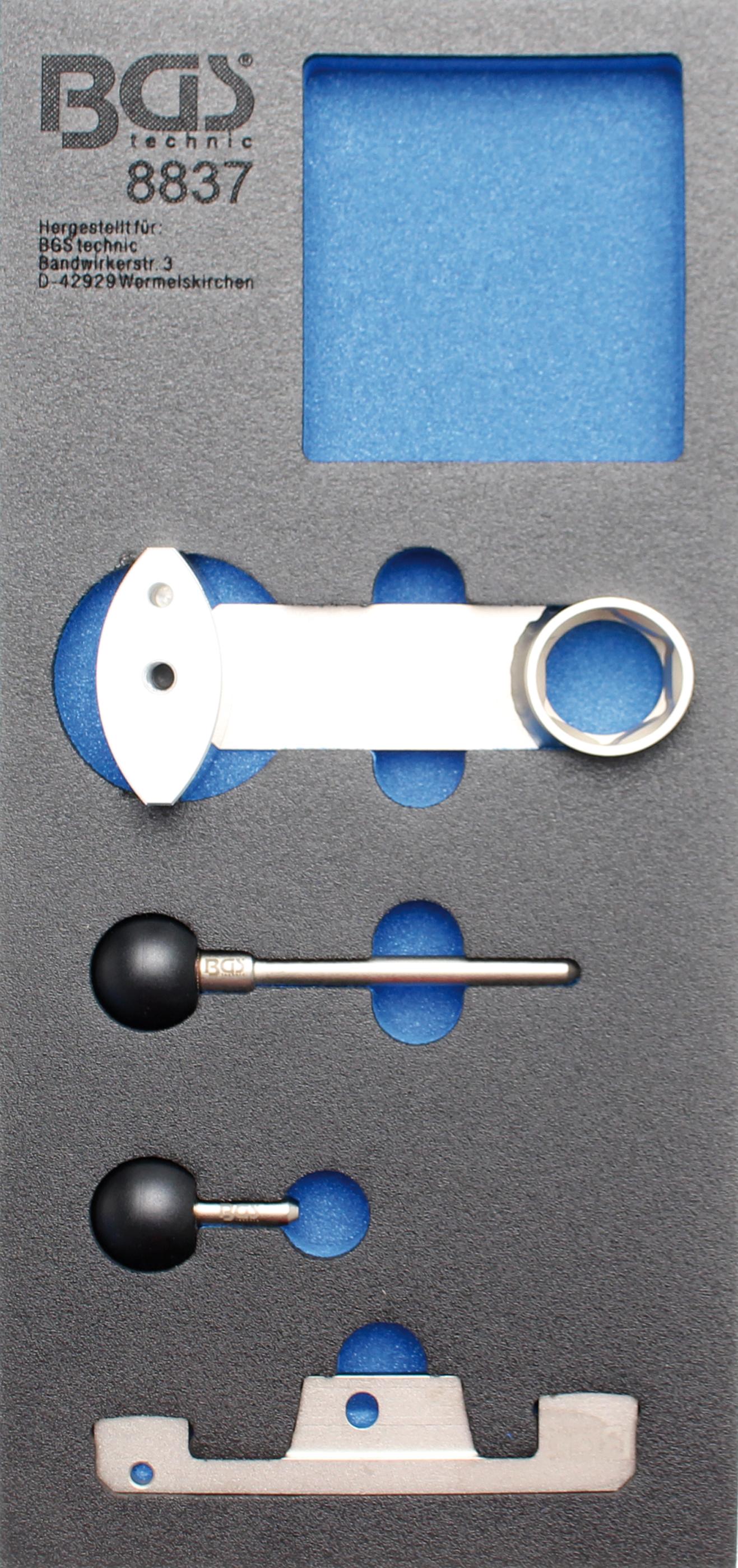 Werkstattwageneinlage 1/3: Motor-Einstellwerkzeug-Satz | für Porsche 911 (996, 997) BGS8837