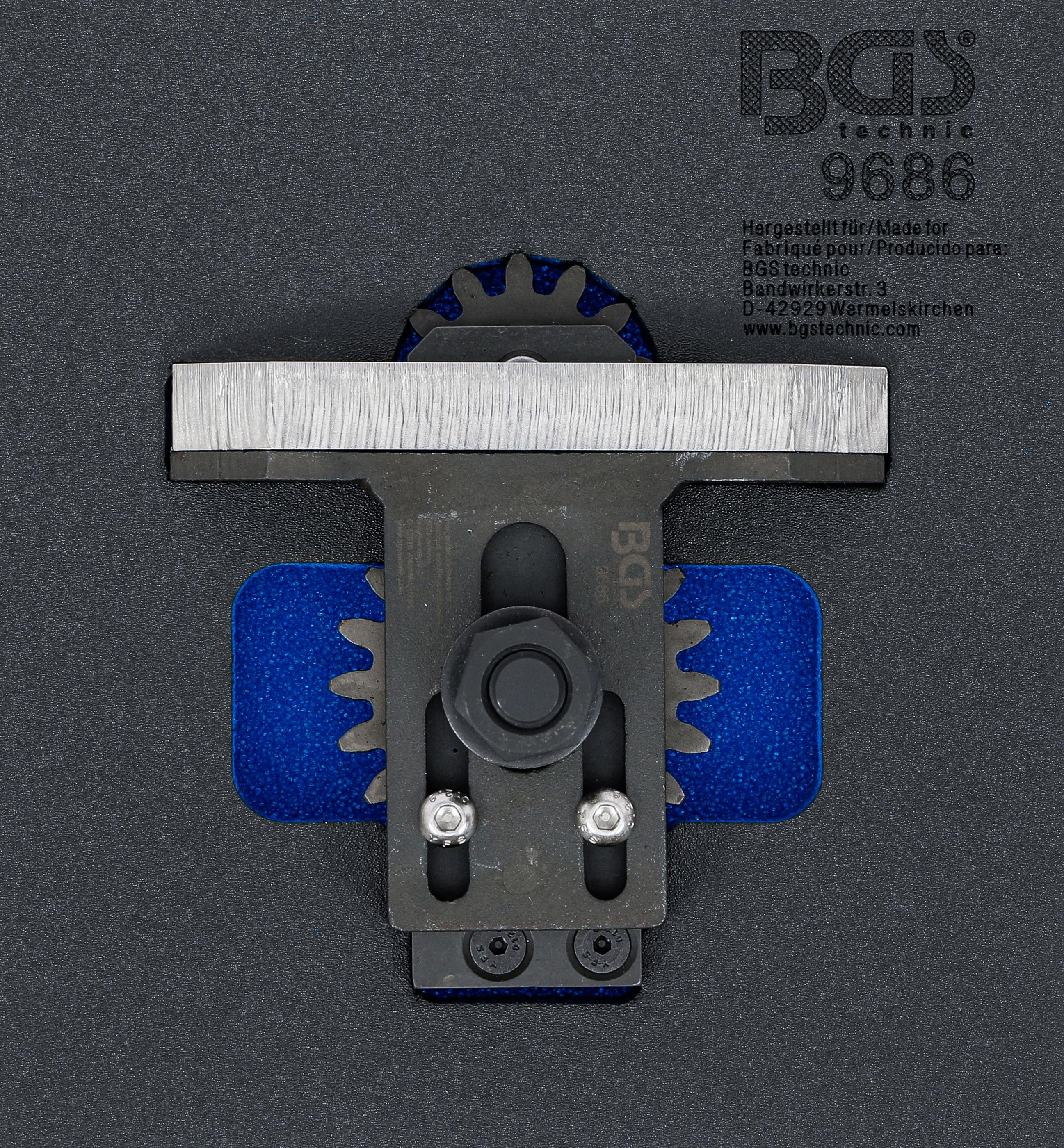 Werkstattwageneinlage 1/6: Kurbelwellen-Drehwerkzeug | für Iveco BGS9686