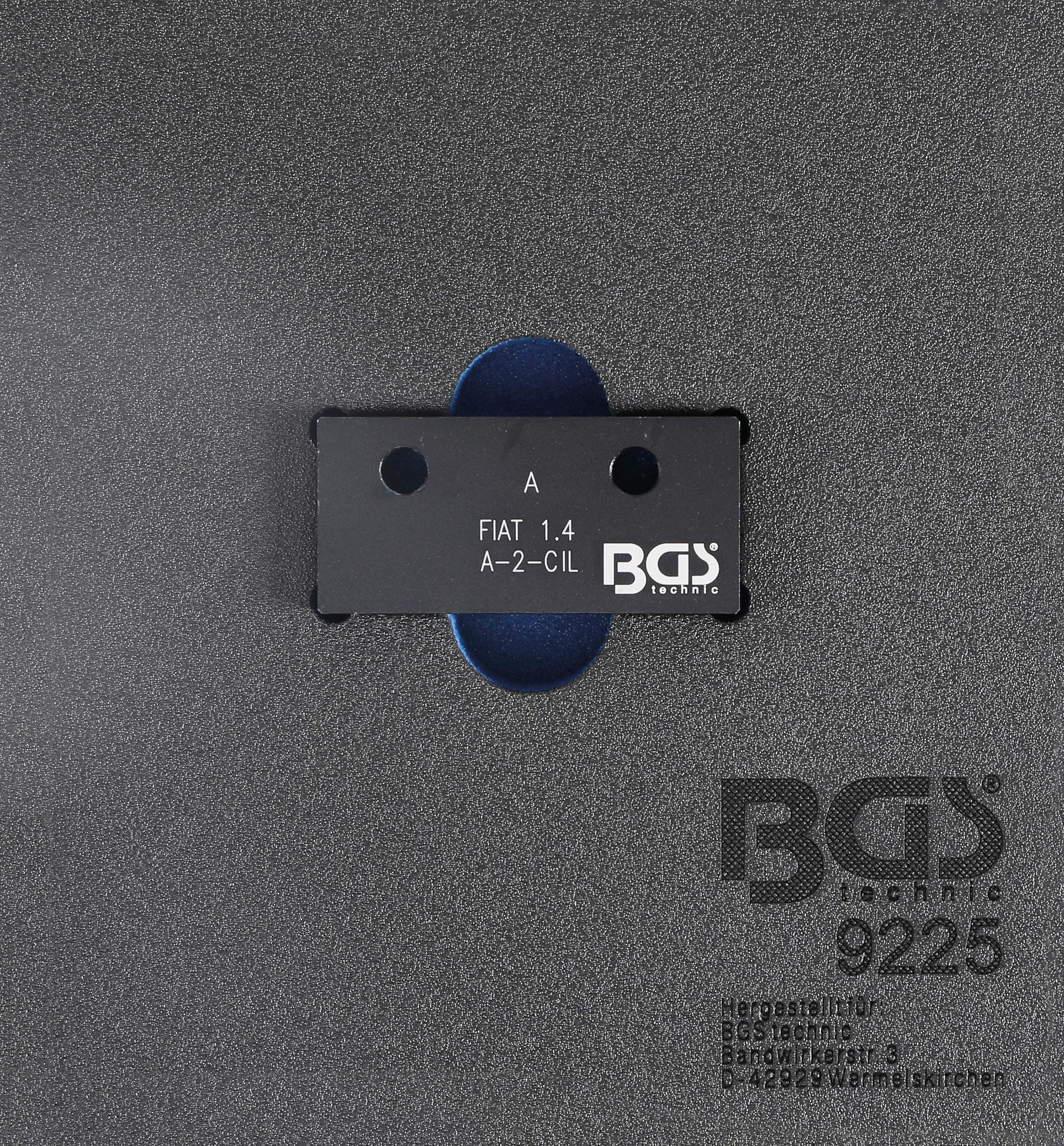 Werkstattwageneinlage 1/6: Nockenwellen-Arretierblock | für Fiat, Lancia 1.4 12V BGS9225