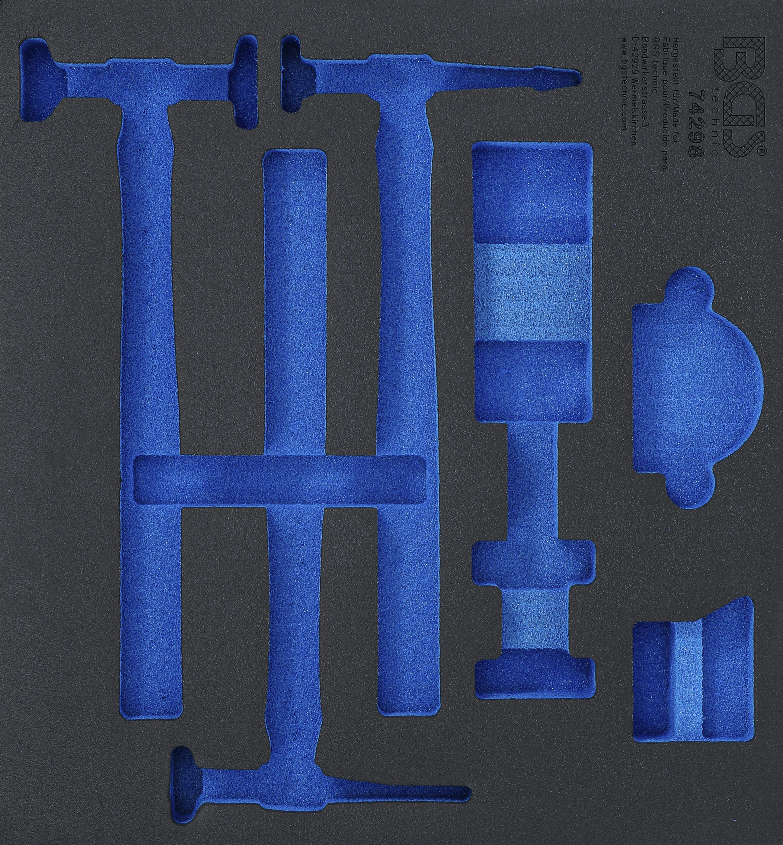 Werkstattwageneinlage 2/3 | leer | für Art. 74298 BGS74298-1