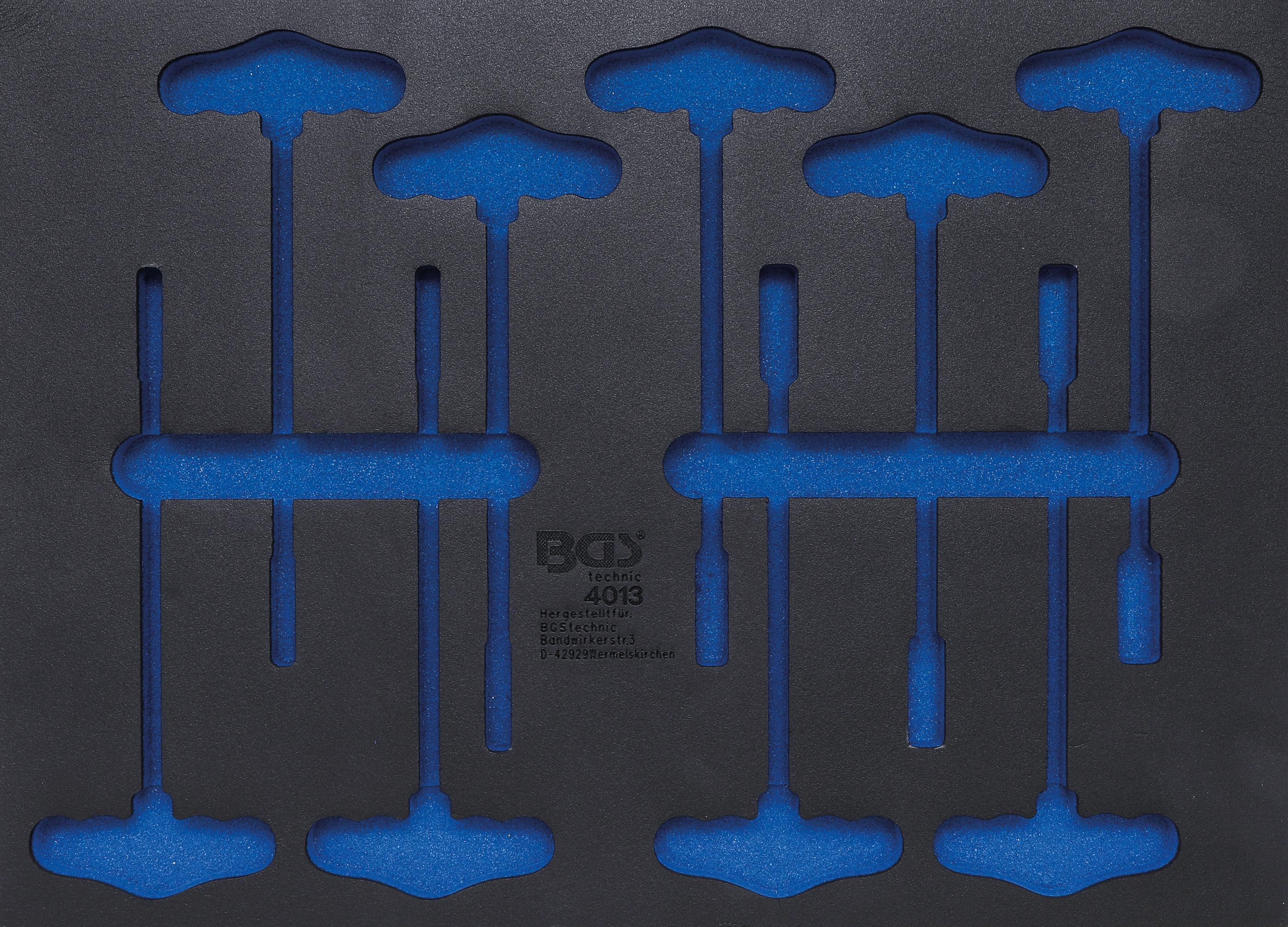 Werkstattwageneinlage 3/3 | leer | für Art. 4013 BGS4013-5