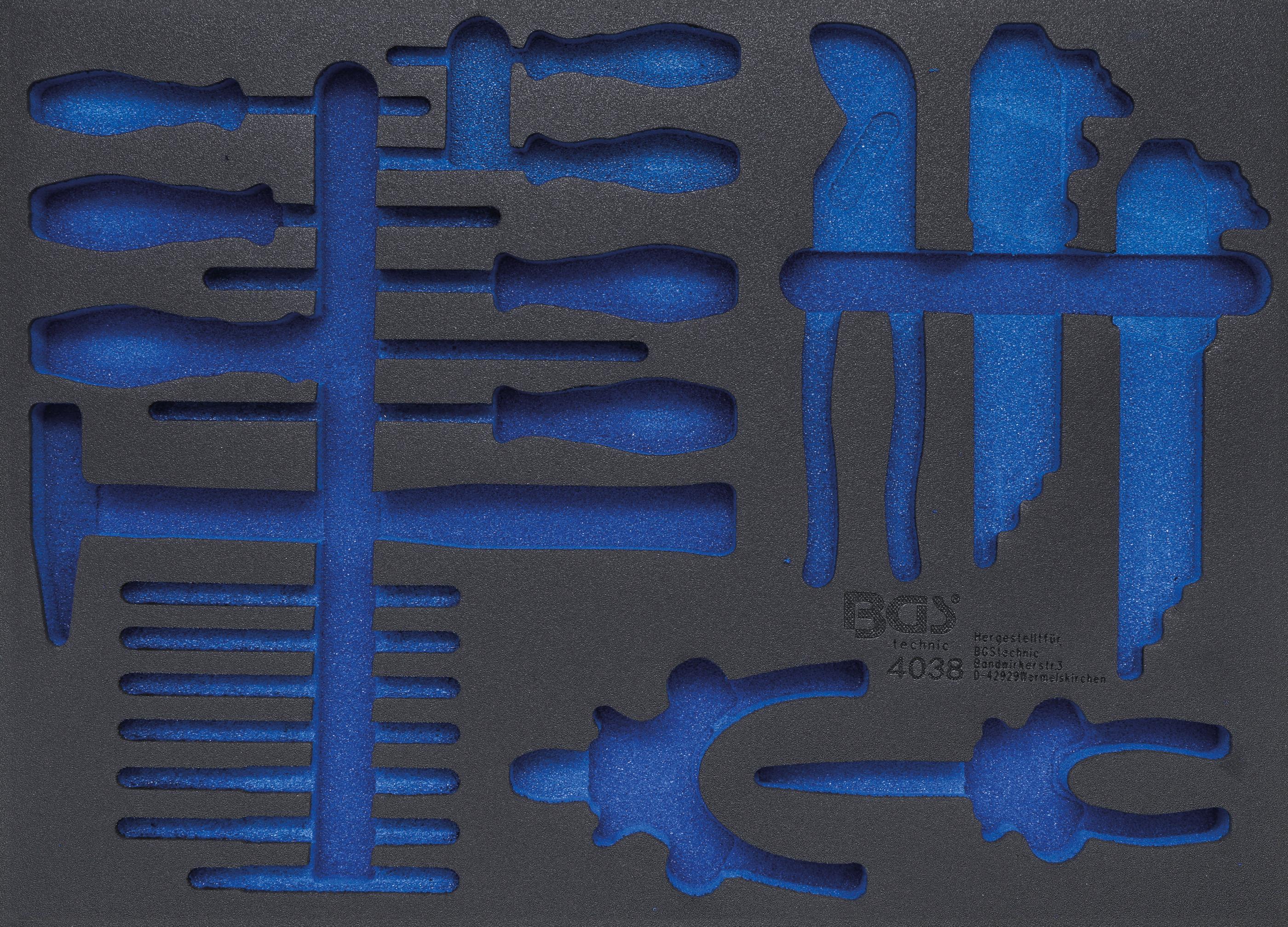 Werkstattwageneinlage 3/3 | leer | für Art. 4038 BGS4038-1