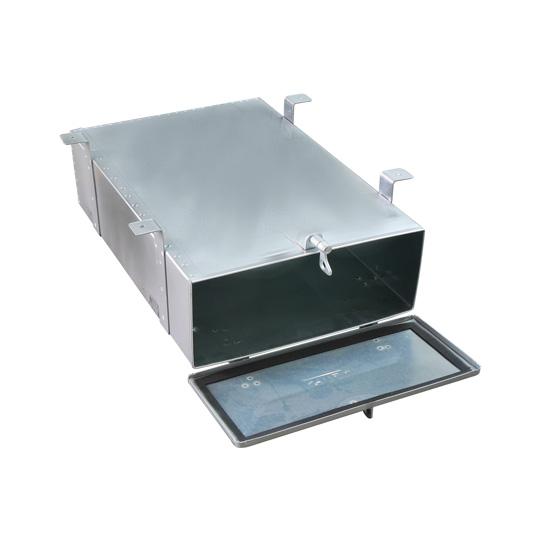 Werkzeugkasten WK 1, Stahl, 400/180/420, Vorreiber, Halterung 395141605 Suer