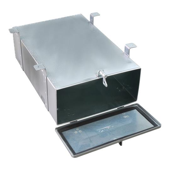 Werkzeugkasten WK 2, Stahl, 400/180/620, Vorreiber, Halterung 395141606 Suer