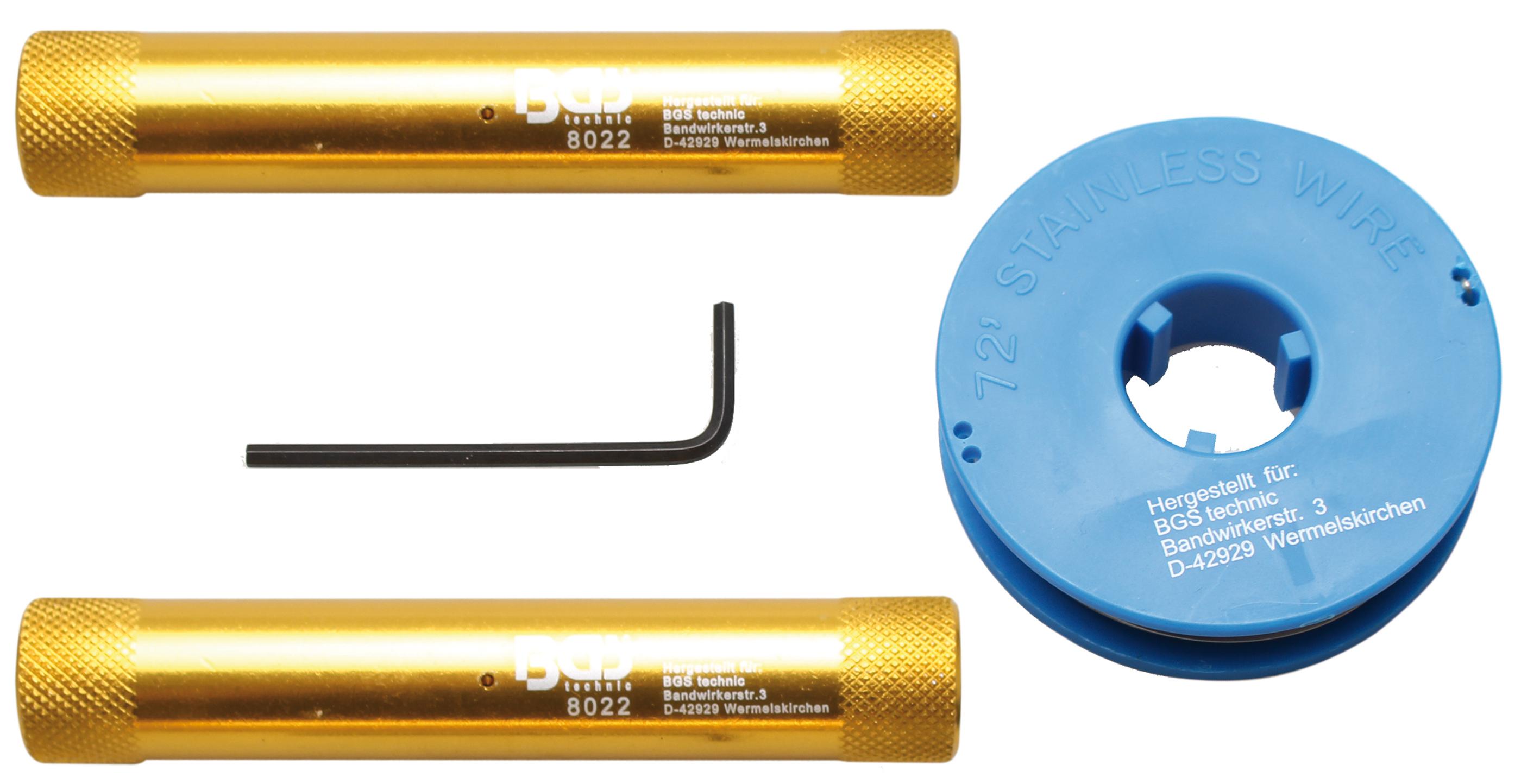 Windschutzscheiben-Werkzeug-Satz | 4-tlg. BGS8022