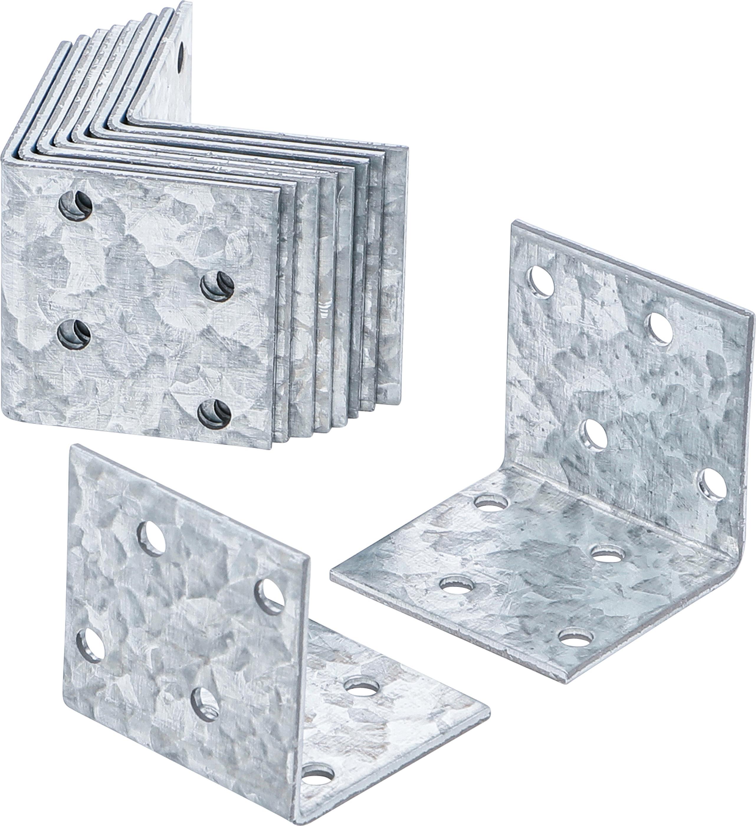 Winkelverbinder | 40 x 40 x 40 mm | 10-tlg. BGS80932