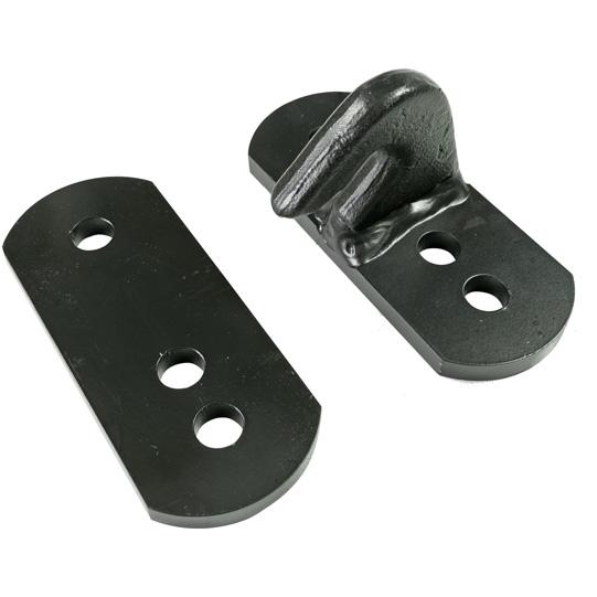 Zuggabelhalterung mit Haken komplett KTL Loch Ø 12,5 mm 215131240 Suer