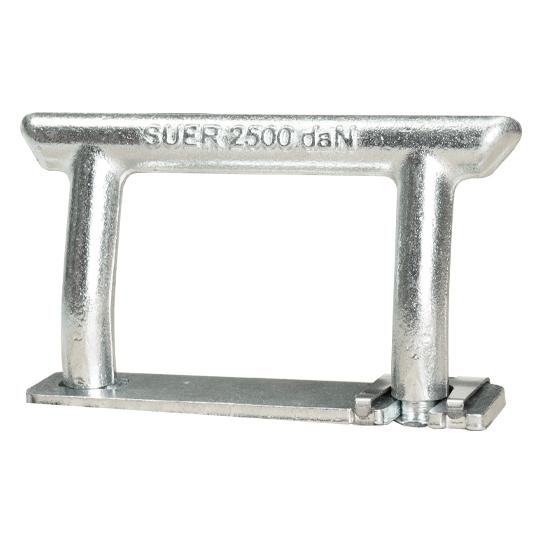Zurrbügel, verzinkt, mit Lasche und SL-Sicherung, 2500 daN 295132022 Suer